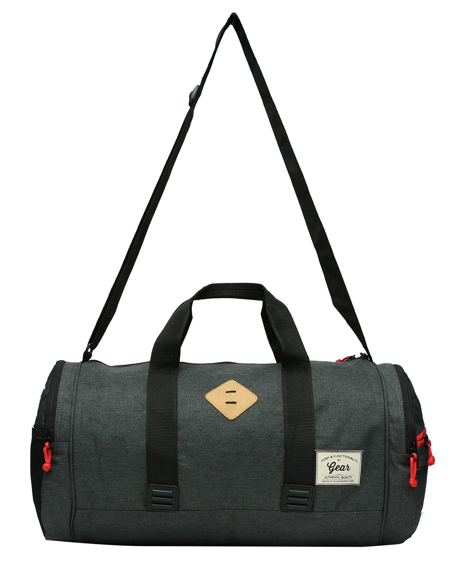 Gear Classic Duffel Grey Black-picture-1