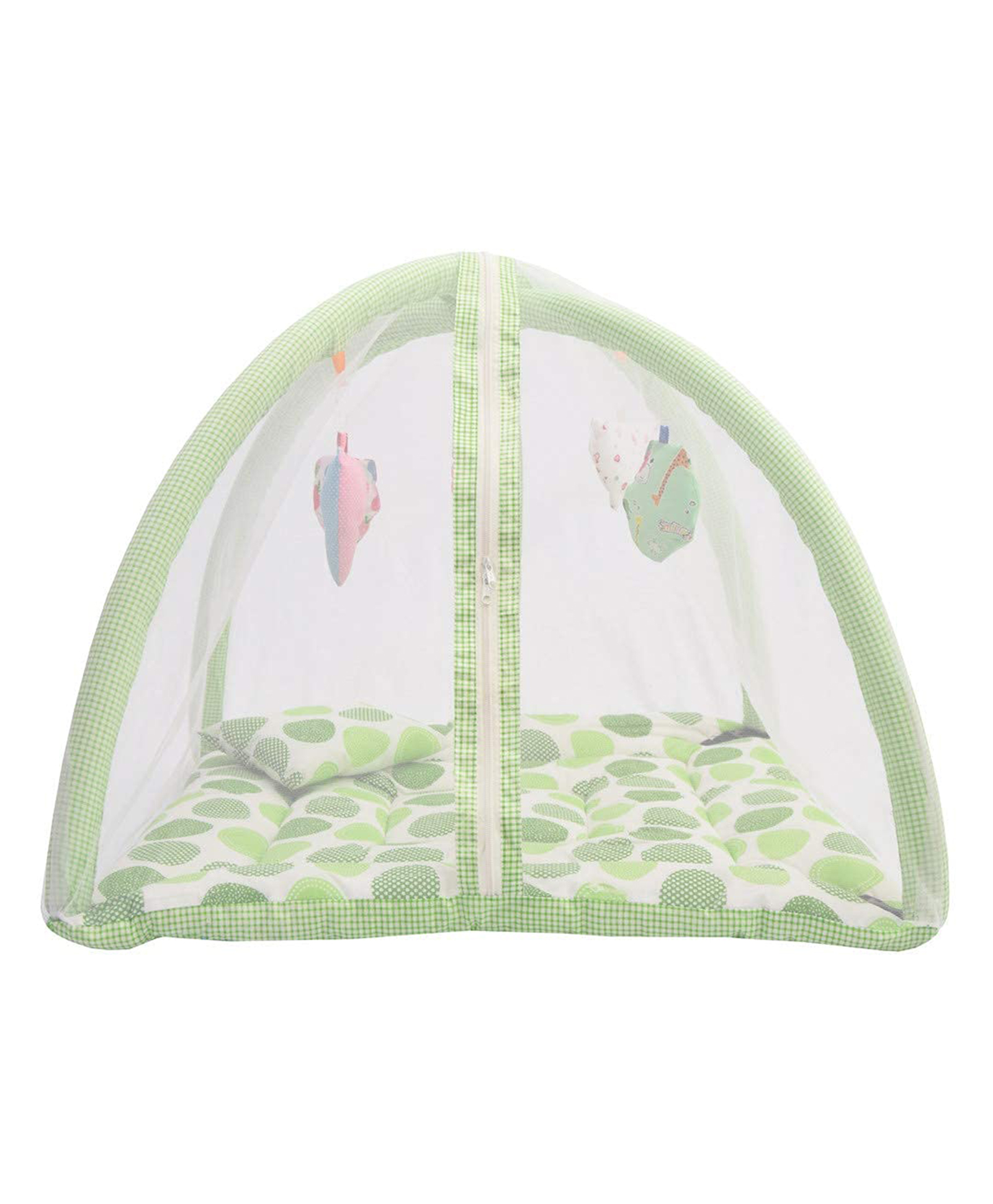 Kwitchy Baby Bedding Set New Born Bed Mattress with Mosquito Net -  Green-picture-48