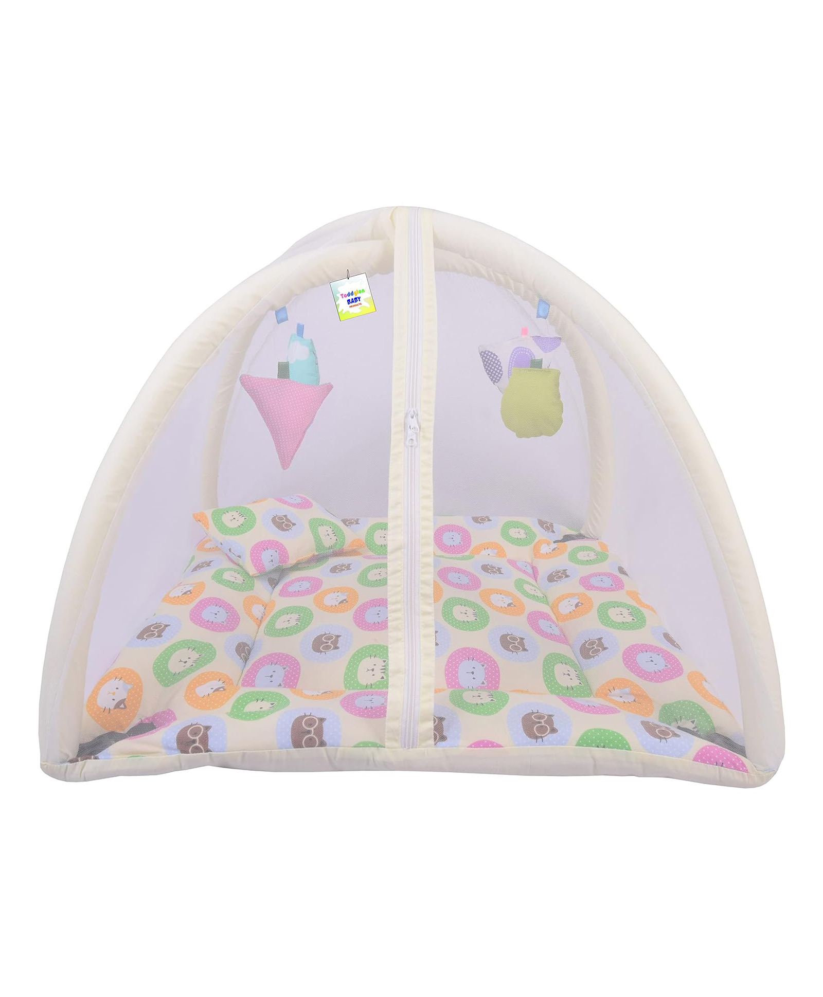 Toddylon Baby Bedding for New Born Play Gym Bed - Yellow-image-44