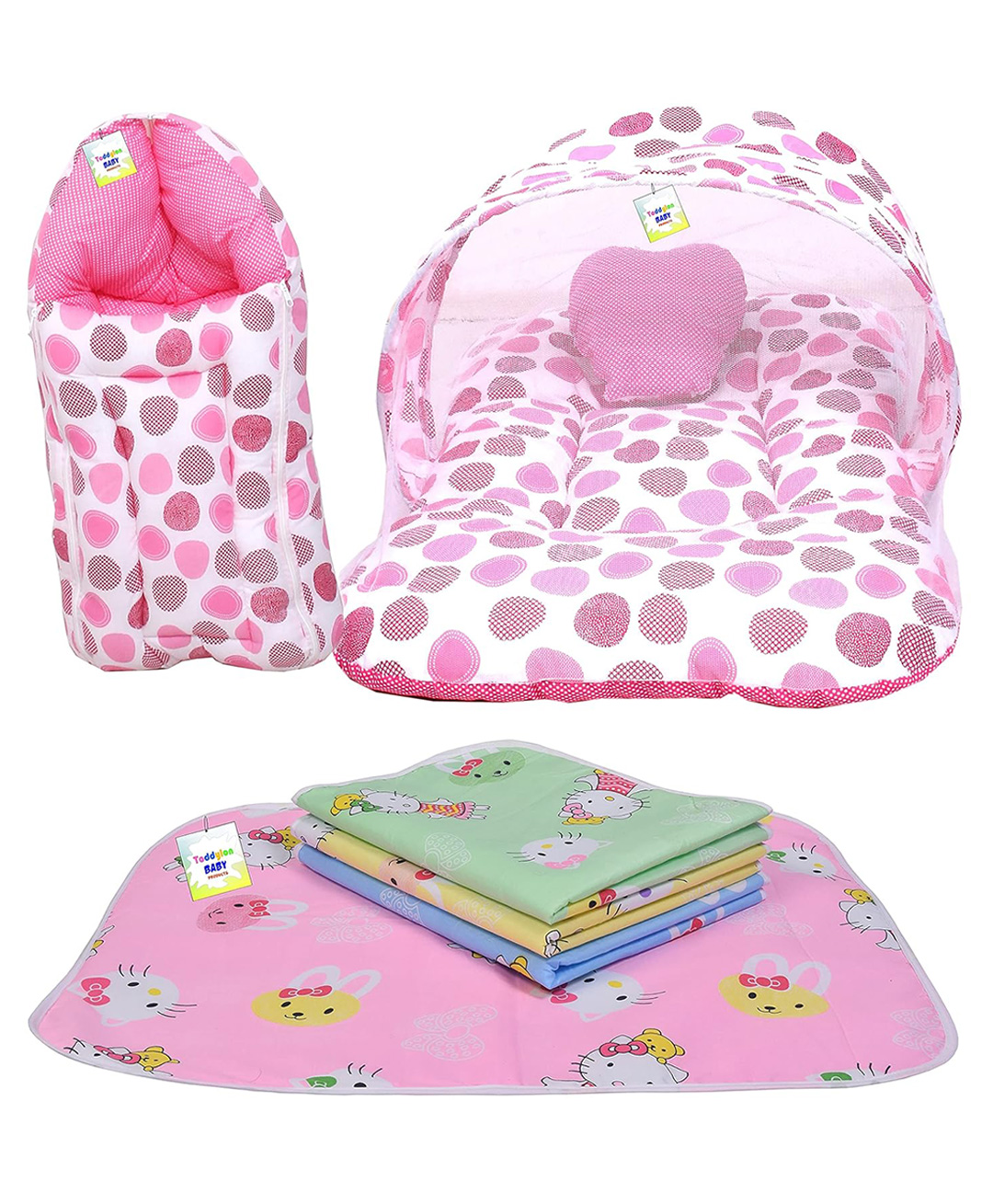 Toddylon New Born Baby Sleeping Products All - Pink-picture-18