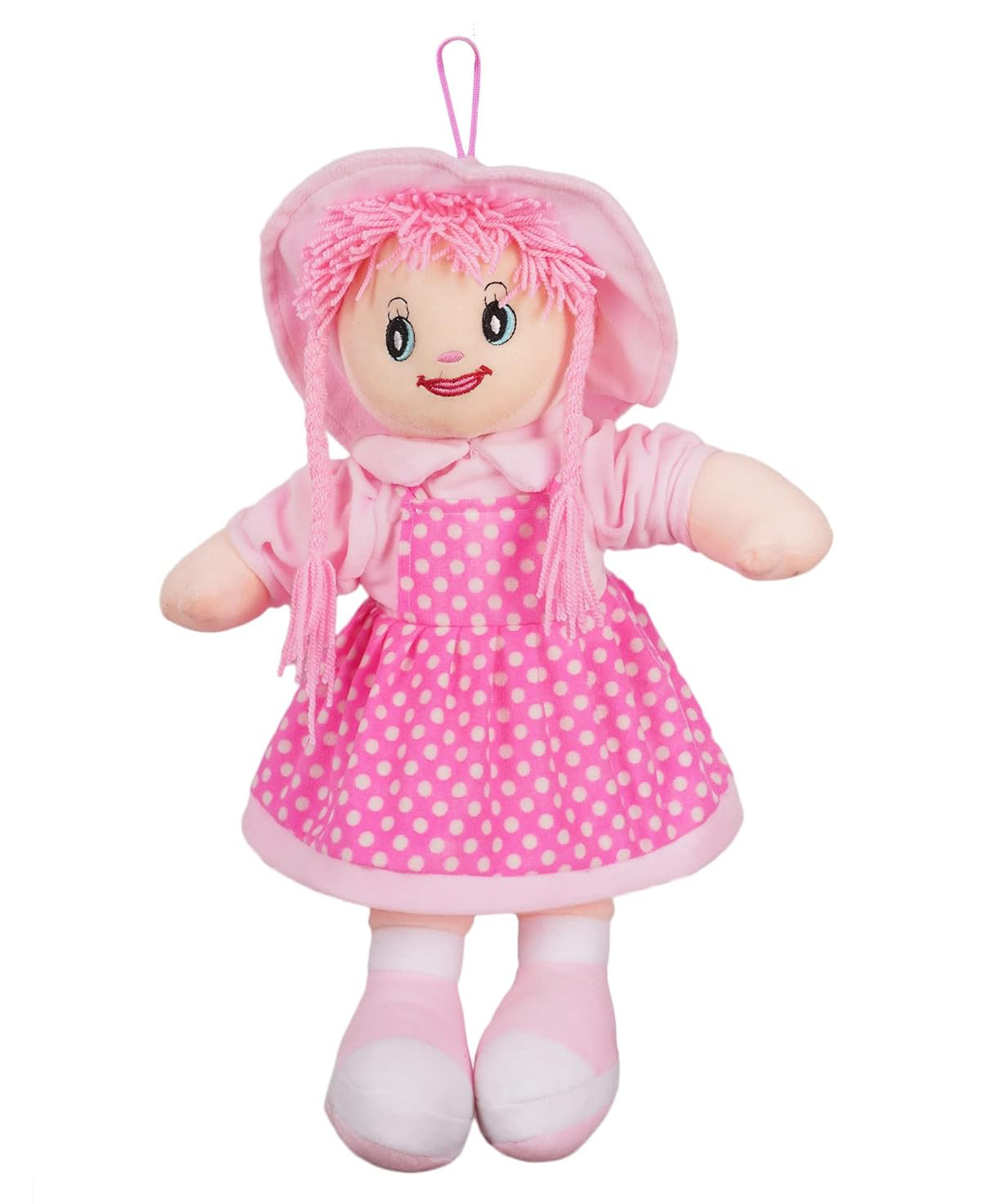 DearJoy Winky Rag Doll Pink - Height 40 cm-image-24