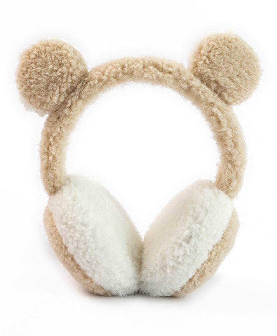 SYGA Children's Cold Protection Earmuffs Khaki lovely Panda Style Earmuffs Free Size-image-40