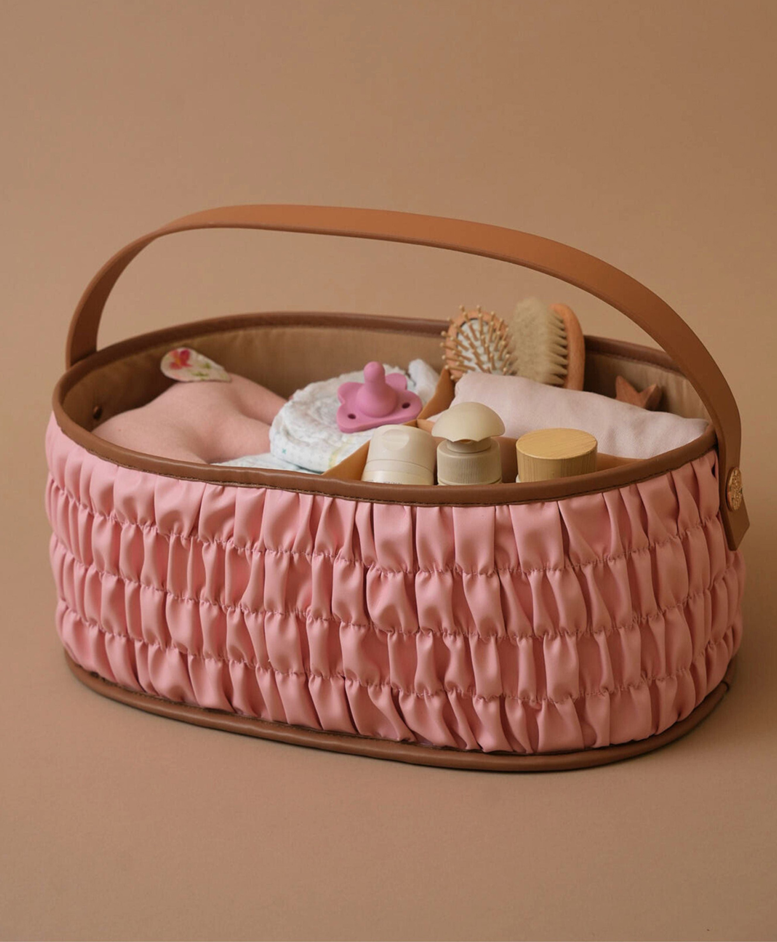 Baby Jalebi The Dune Diaper Caddy - Pink-picture-24