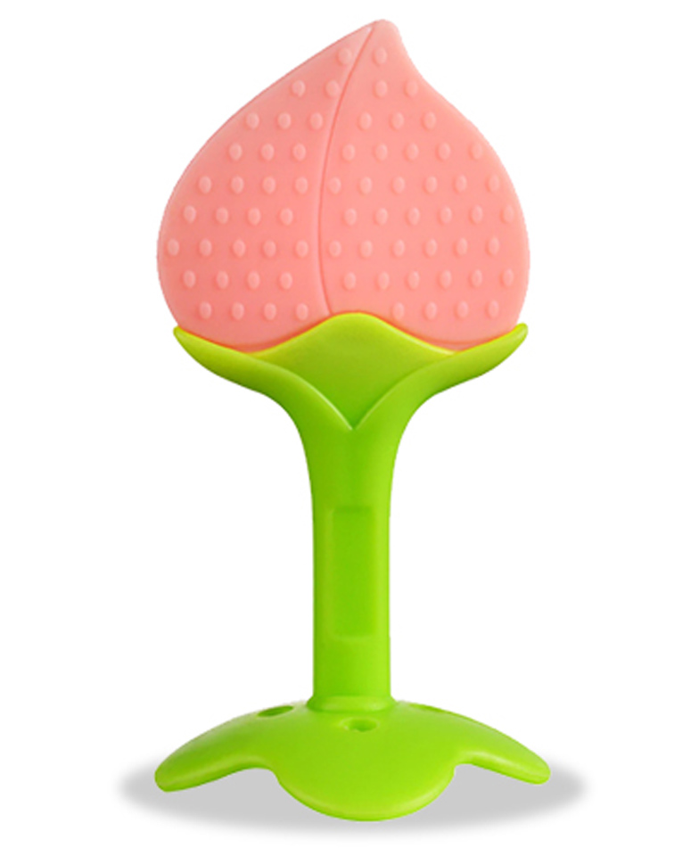 Chinmay Kids Water Filled Baby Teether BPA Silicone Pack of 1 (0-24 Month) Teether (Pink)-image-42