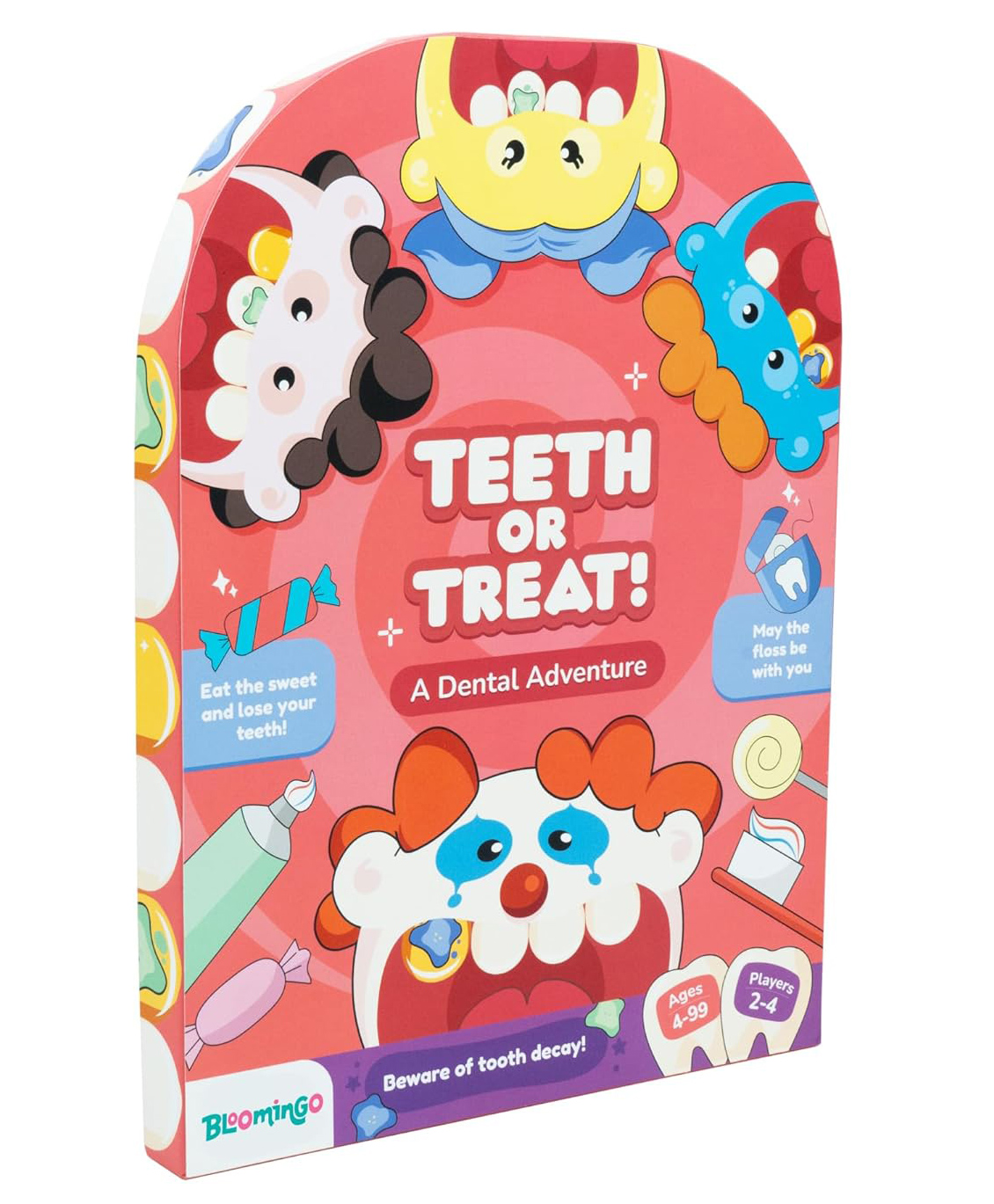 Lovedabble Teeth or Treat A Dental Adventure Board Game - Multicolor-image-9