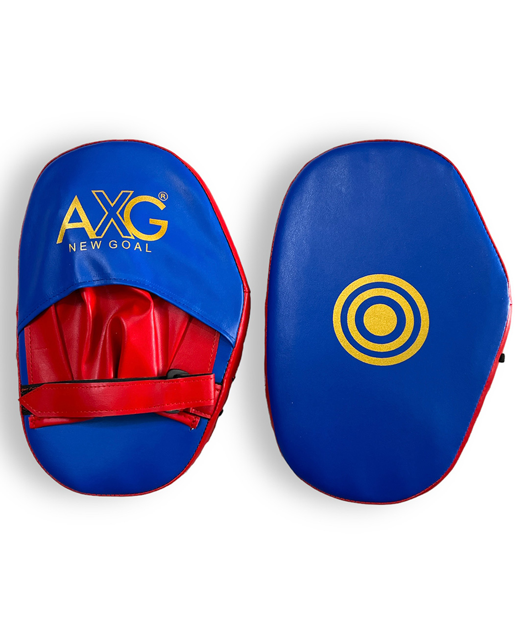 AXG New Goal Hybrid Premium Focus Pad (1 Pair) For Boxing, Taekwondo, Karate, Muay Thai Kick Focus Pad (Multicolor)-image-31