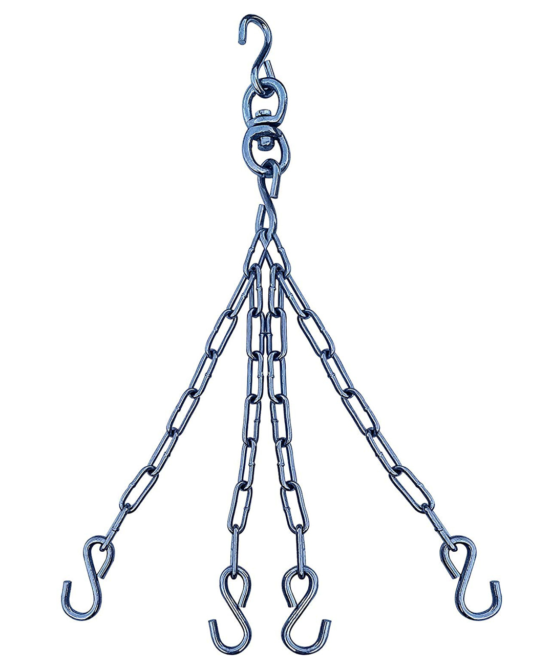 AXG New Goal Stainless Steel Strong Heavy Duty with 4 S Hooks Punching Bag Chain (CAPACITY 120 KG)-picture-14