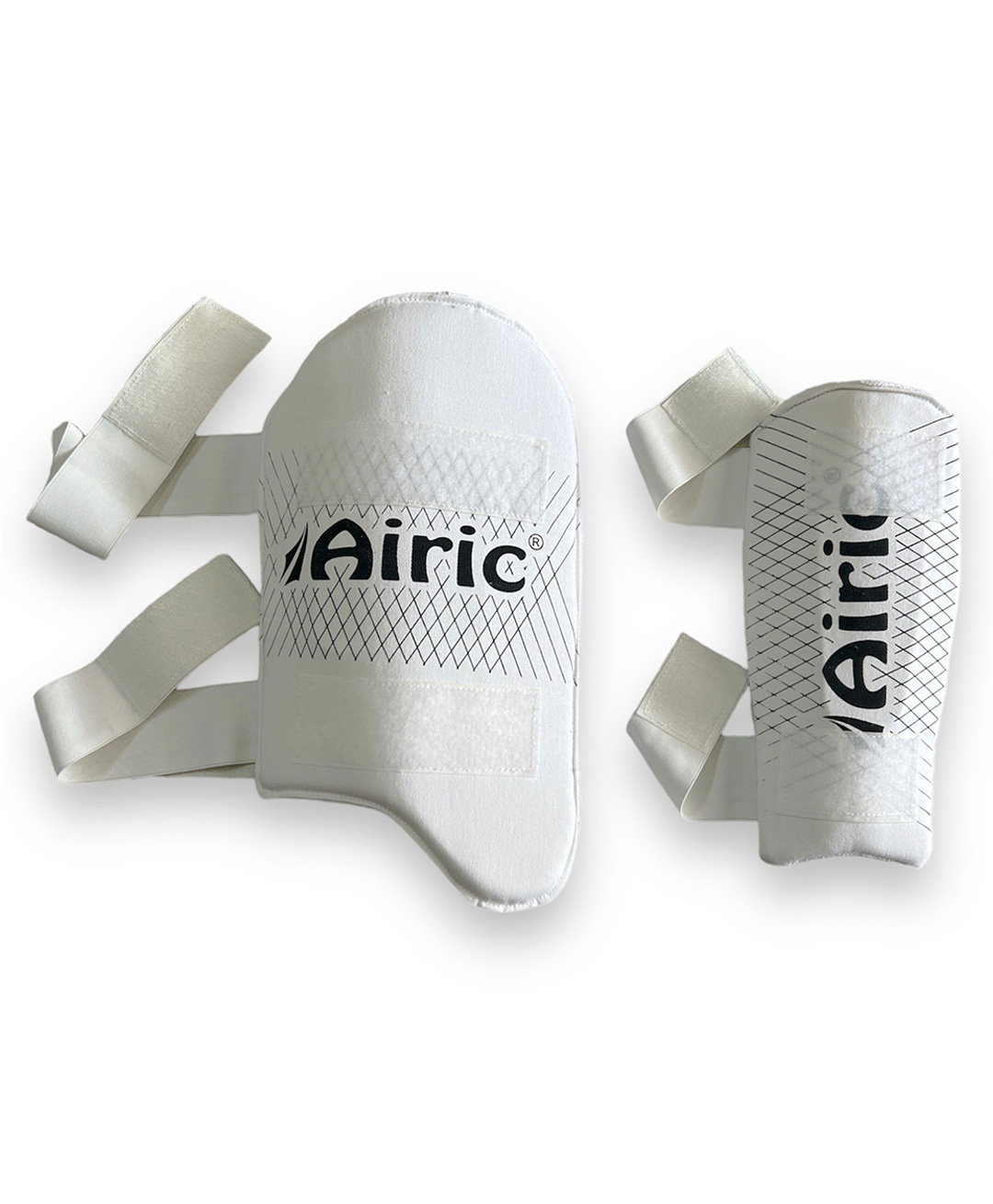 Airic Light Weight with Towel for Sweat Absorption Arm & Thigh Cricket Guard Combo-image-34