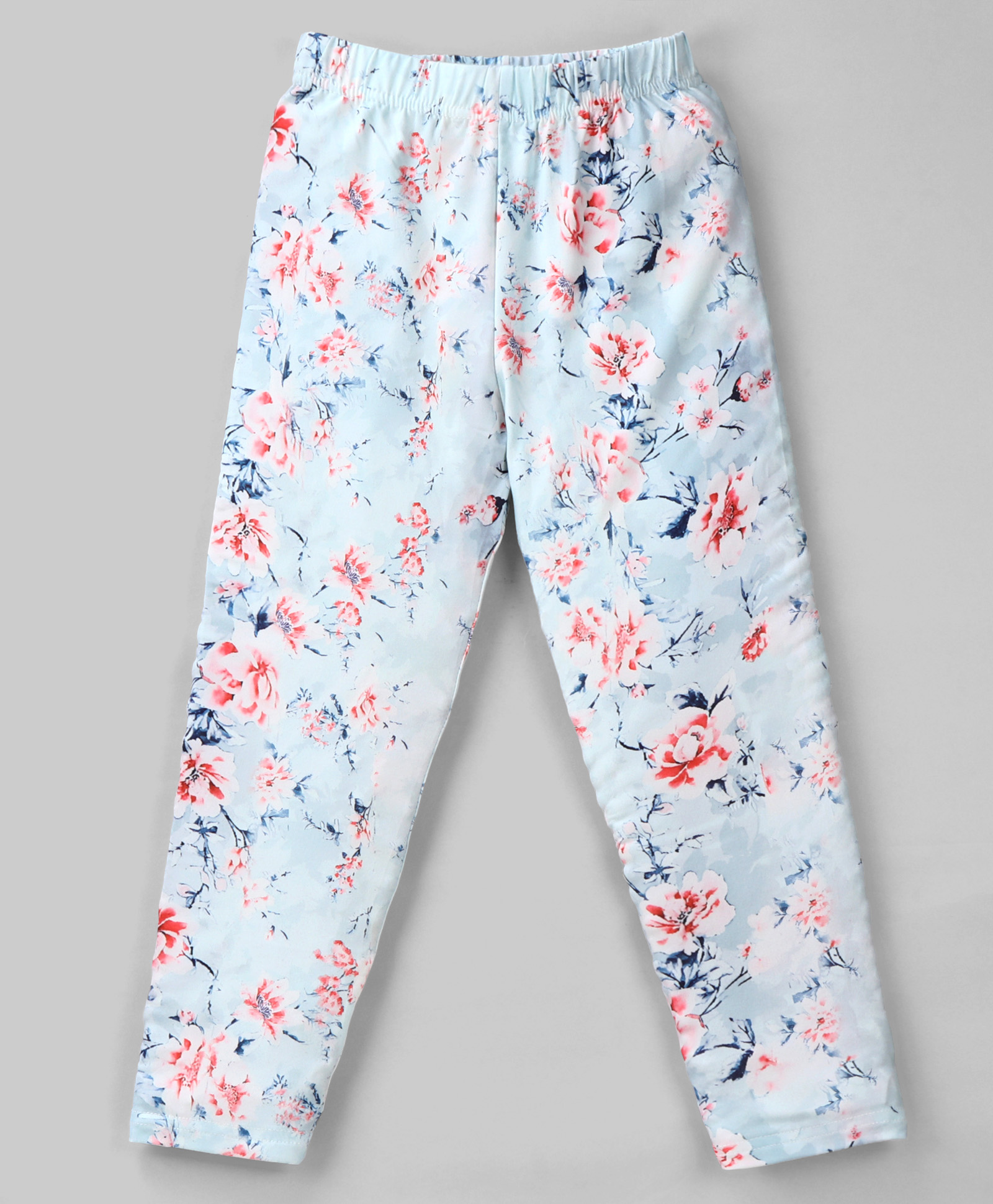 Kookie Kids Full Length Legging Floral Print - Multicolor-picture-35
