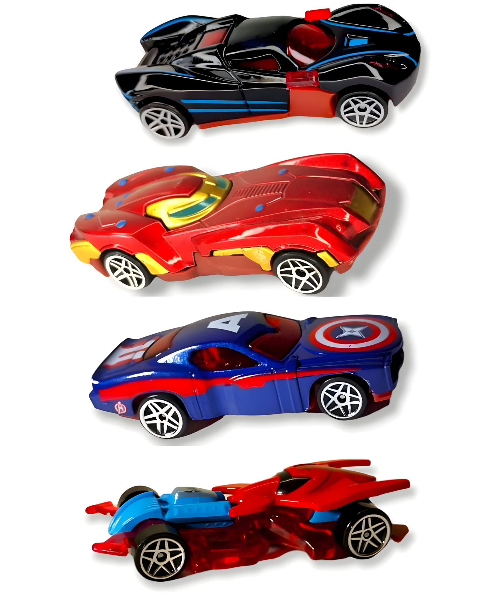 NEGOCIO Mini Metal Car for Kids Car Pack of 4 Mini Racers Derby Racers Series Diecast Cars Suitable for Children Movie Vehicle Racing Cars for Competition and Story Play - COLOR MAY VARY-image-13