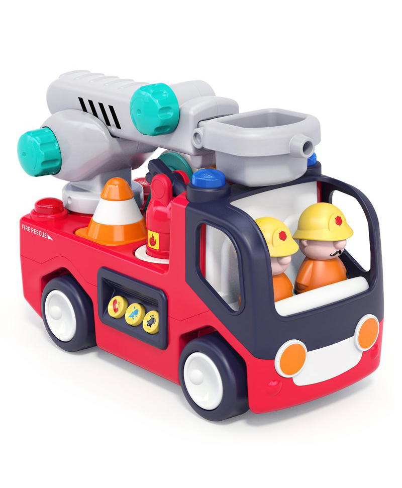 NEGOCIO Educational Interactive Fire Station for Toddlers Sound Lights - COLOR MAY VARY-picture-28