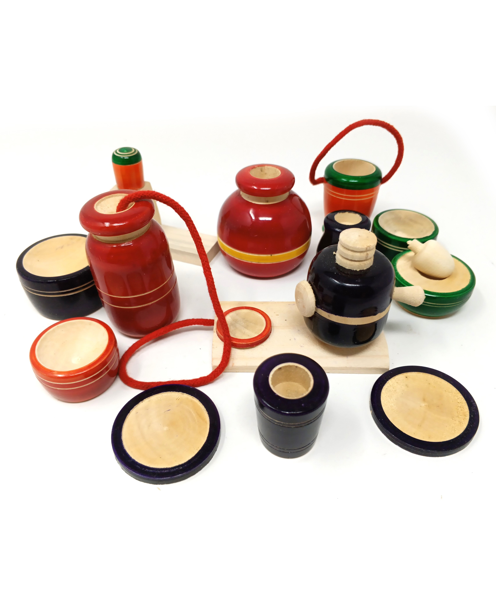 A&A Kreative Box Wooden Kitchen Set 15 Pc.  (Available in Assorted Colours )-picture-13