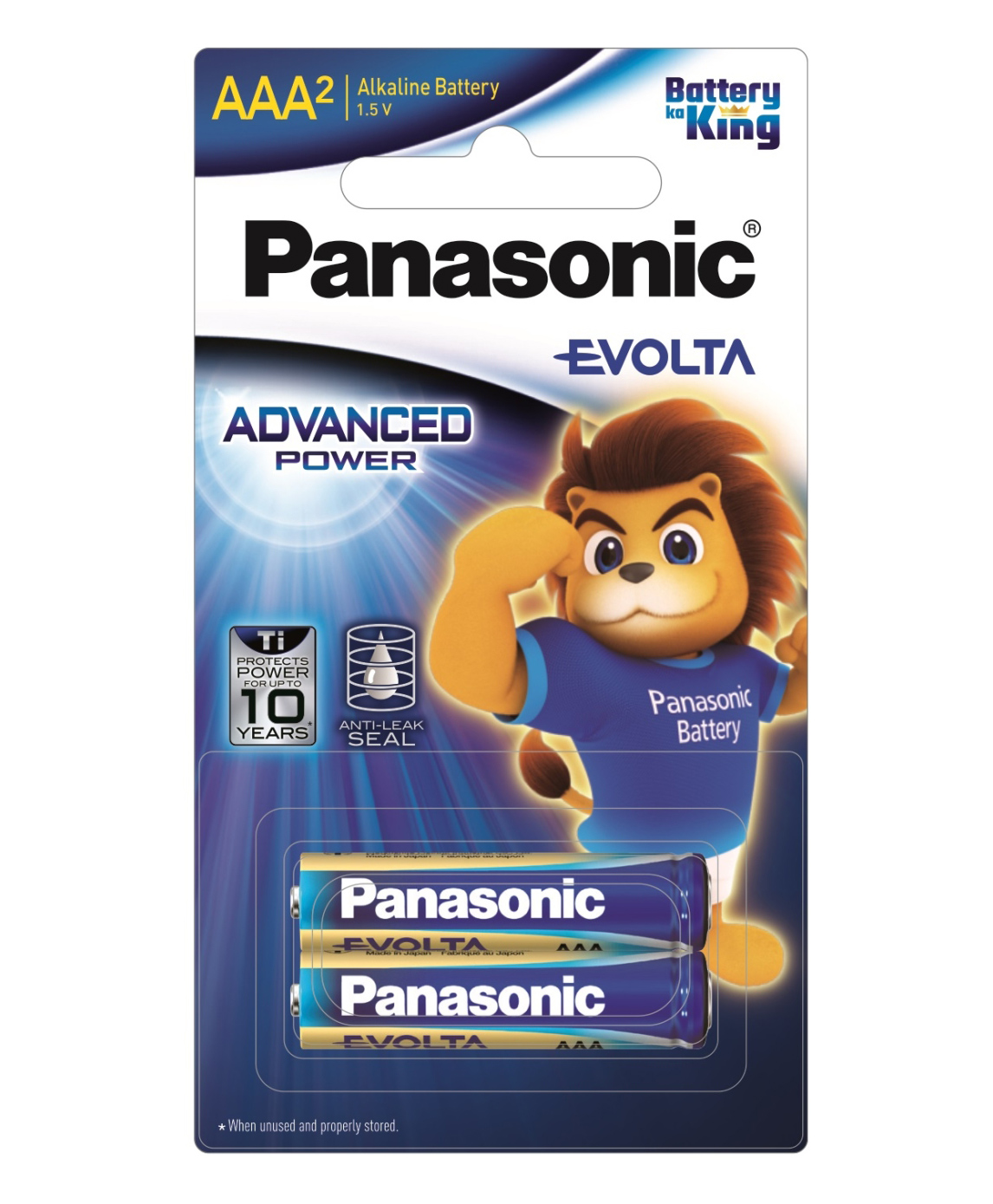 Panasonic Evolta AAA Alkaline Batteries 2 Pieces- 1.5 V- Pack of 2-picture-12