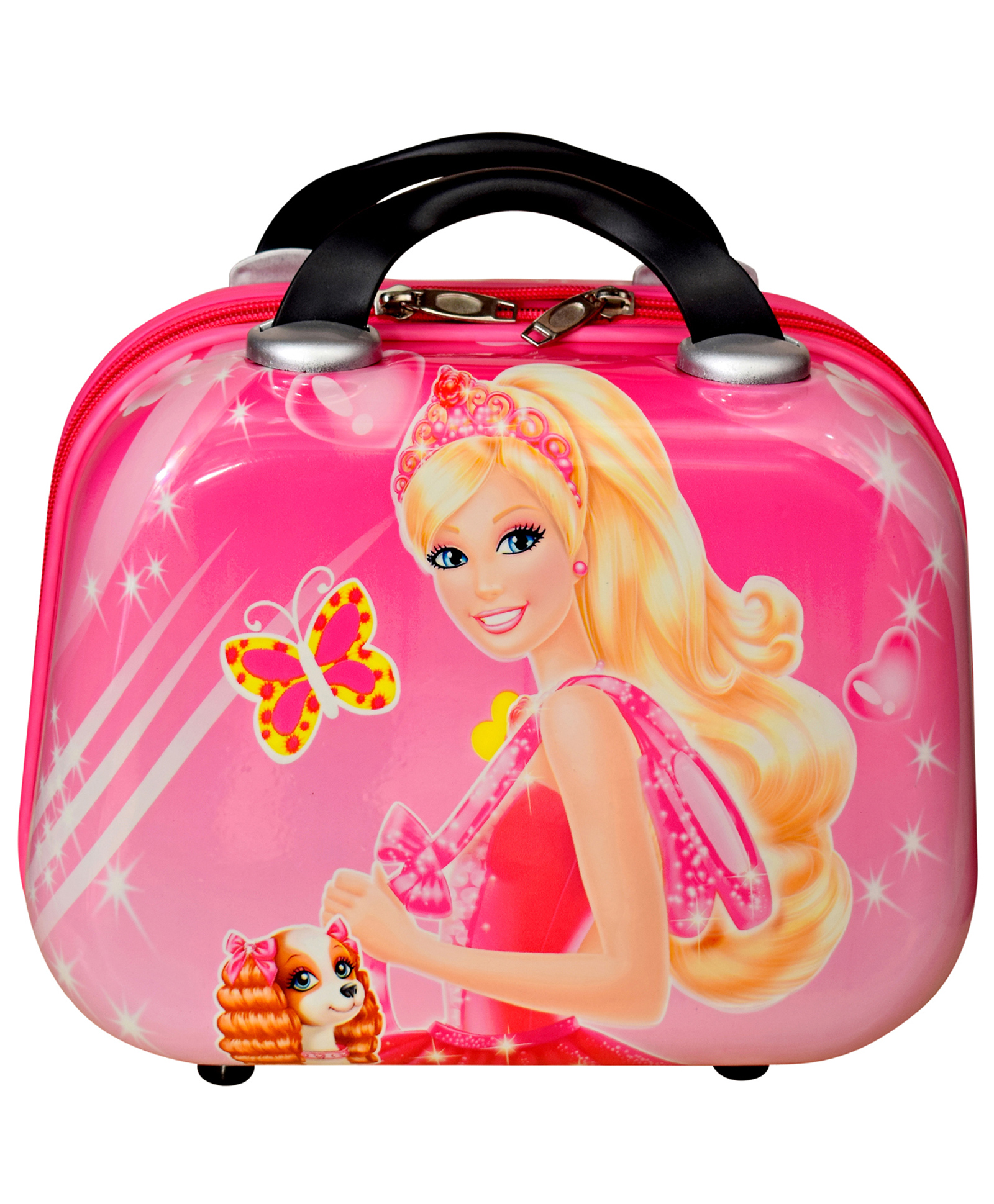 D Paradise Kid's 13" Fancy Cute Doll Travel Vanity Bag Organizer for Girl's-image-9