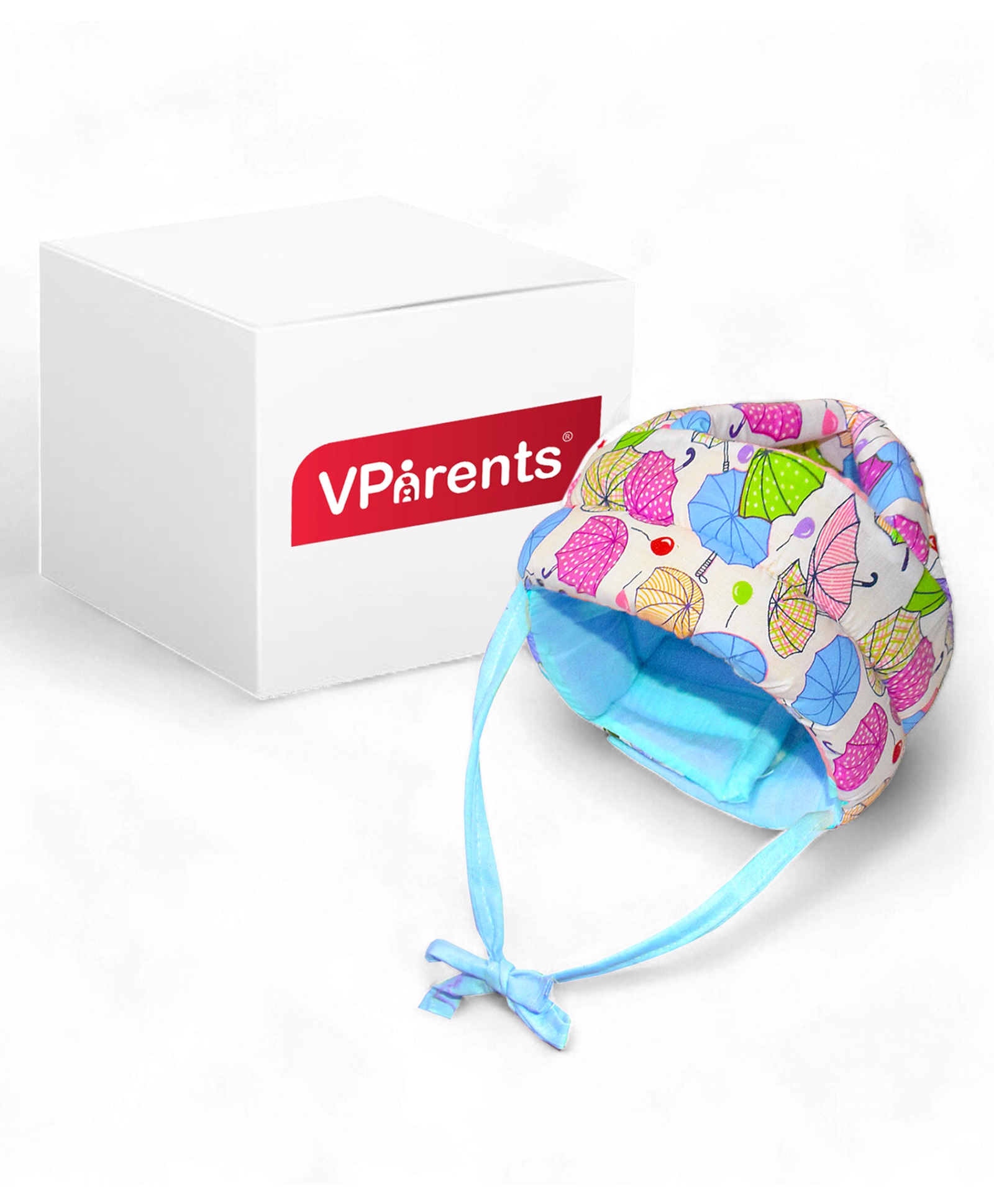 Vparents Chunky Baby Head Protector for Safety with Proper Air Ventilation & Corner Guard Protection - Blue-picture-4