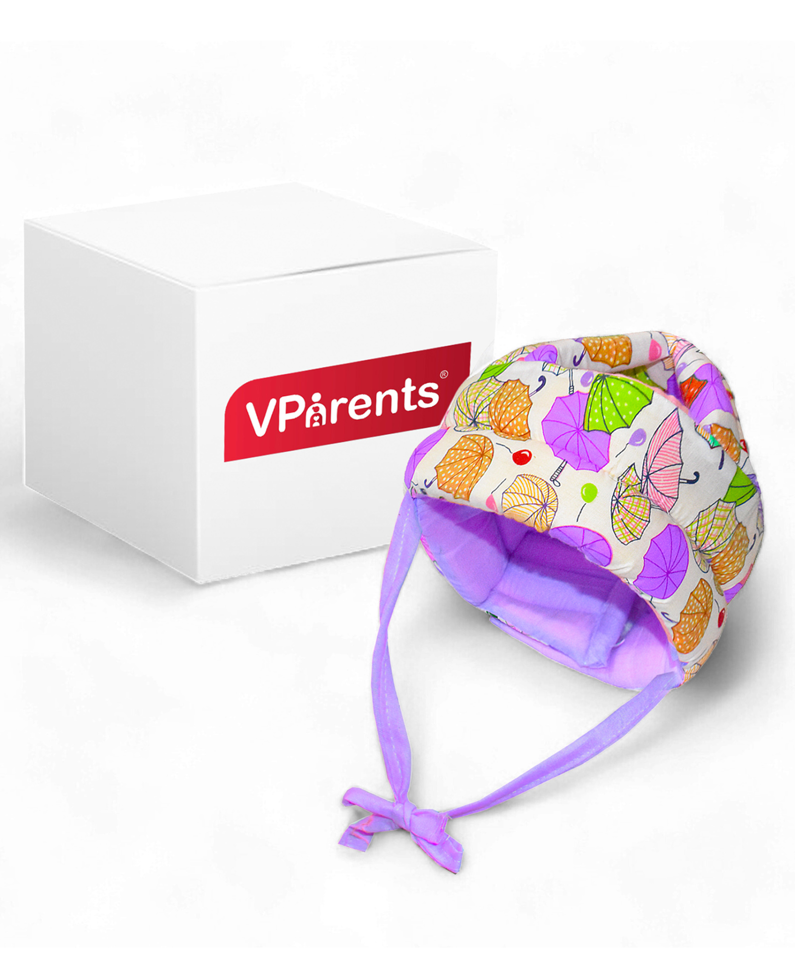Vparents Chunky Baby Head Protector for Safety with Proper Air Ventilation & Corner Guard Protection - Purple-picture-16