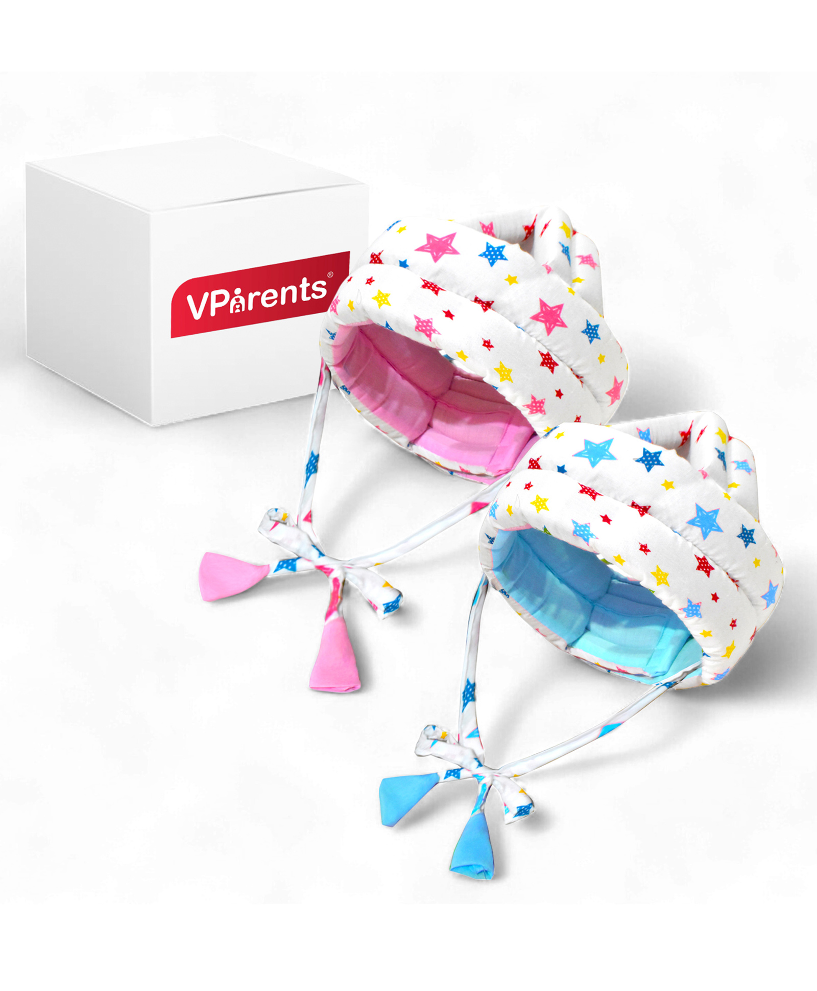 Vparents Joy Baby Head Protector for Safety Pack of 2 - Pink and Blue-picture-20