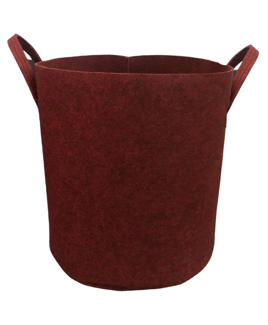 Geo Fabric Grow Bag For Small Trees Heavy Duty 500 GSM For Terrace Garden - Grow Vegetables Fruits Size 36 x 36 inches-image-1