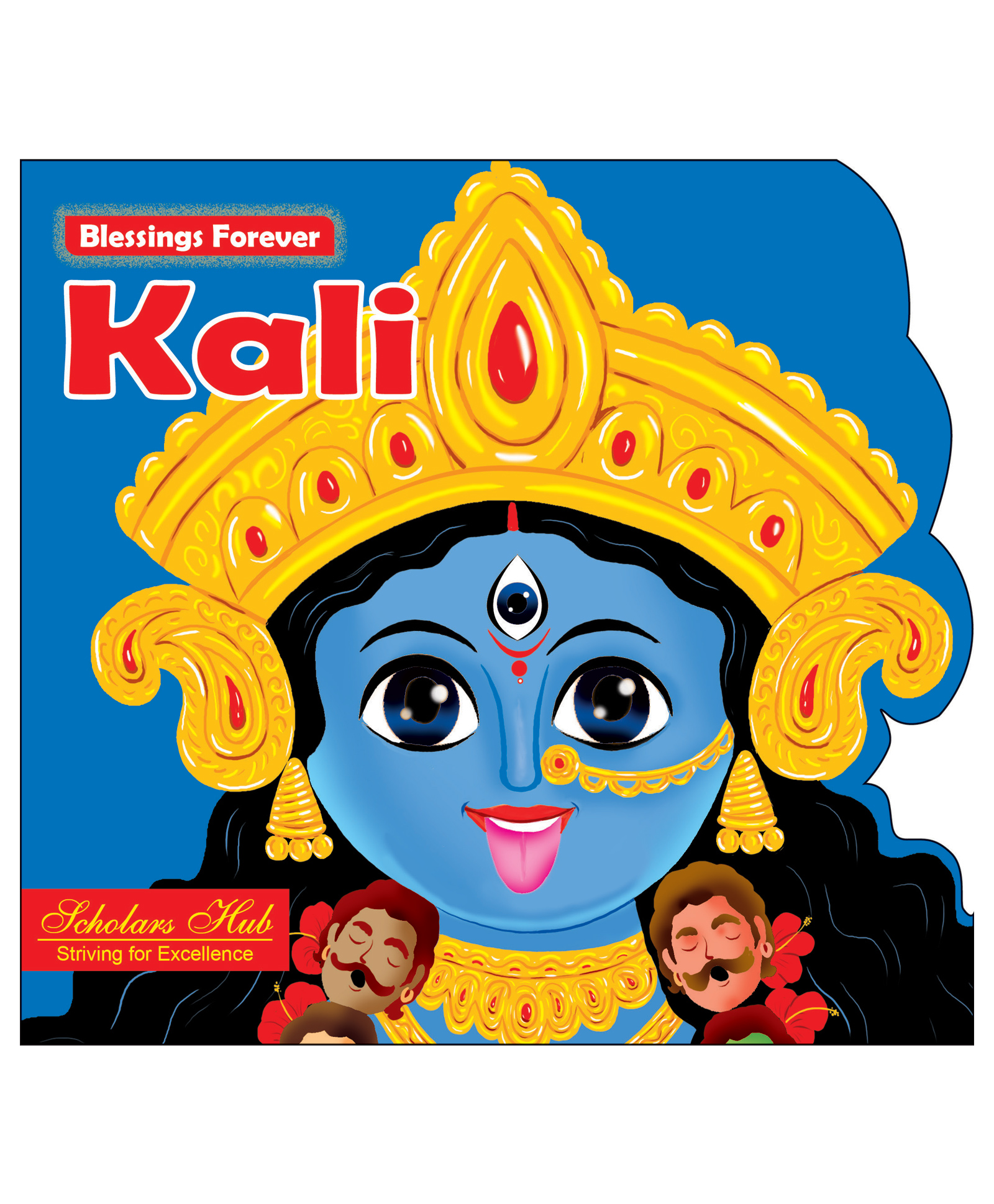 Blessings Forever Goddess Kali Die Cut Board Book - English-image-31