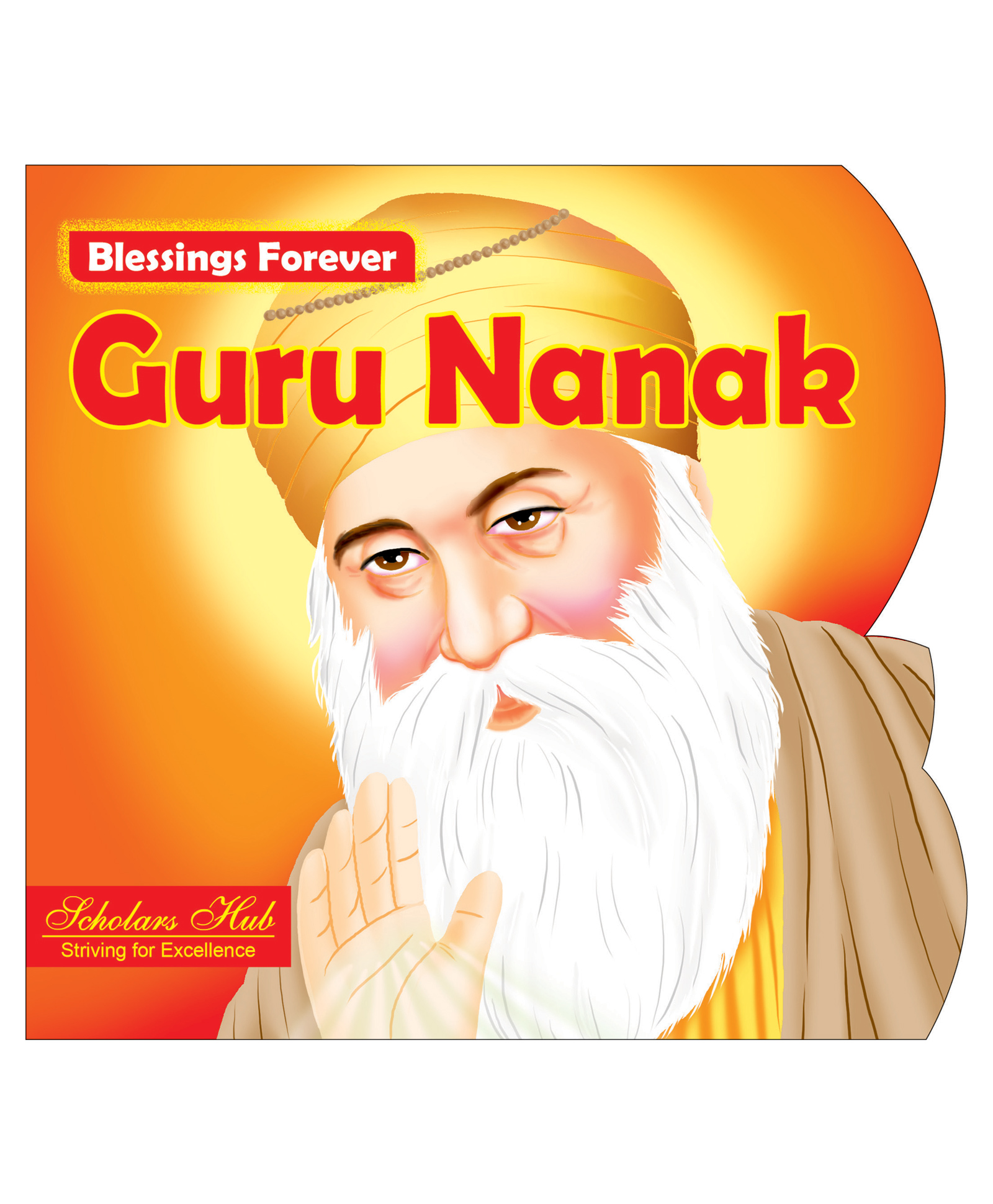 Blessings Forever Guru Nanak Die Cut Board Book - English-image-2
