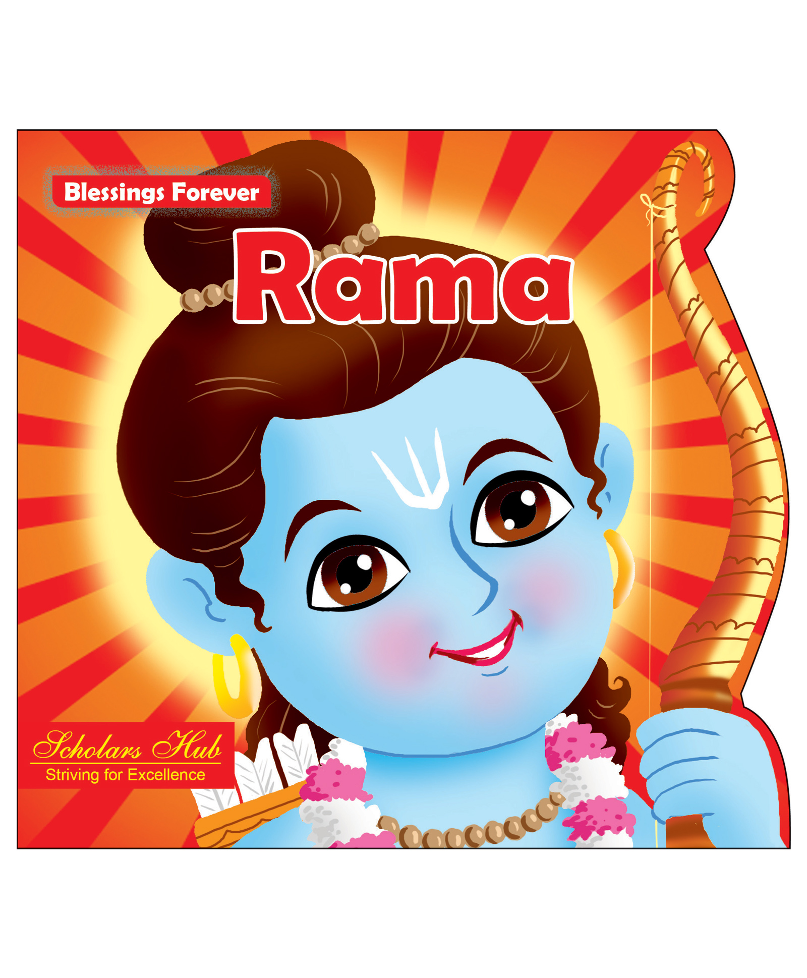Blessings Forever Lord Rama Die Cut Board Book - English-image-30
