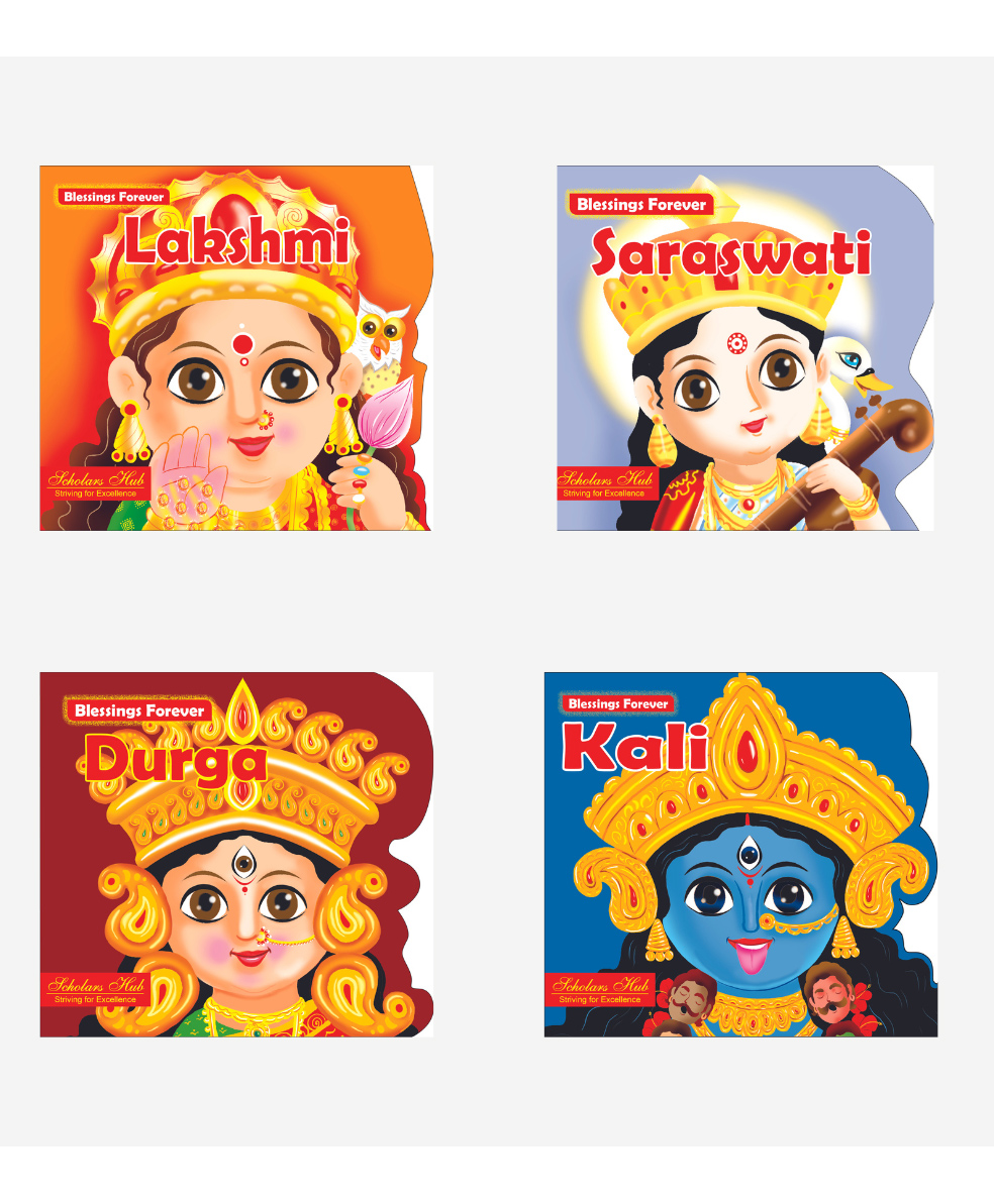 Blessing Forever Storybook Combo 2 About Indian Goddess (Lakshmi Saraswati Durga & Kali) - English-image-23