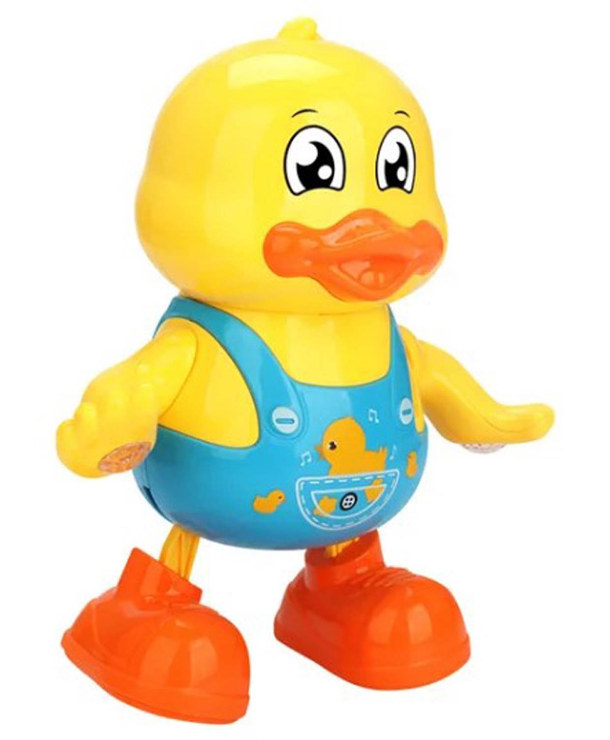 AKN TOYS Duck Funny Cute Dancing Electric Musical Duck Cartoon With Lights Educational Robot Toys  (COLOR MAY VARY)-image-18