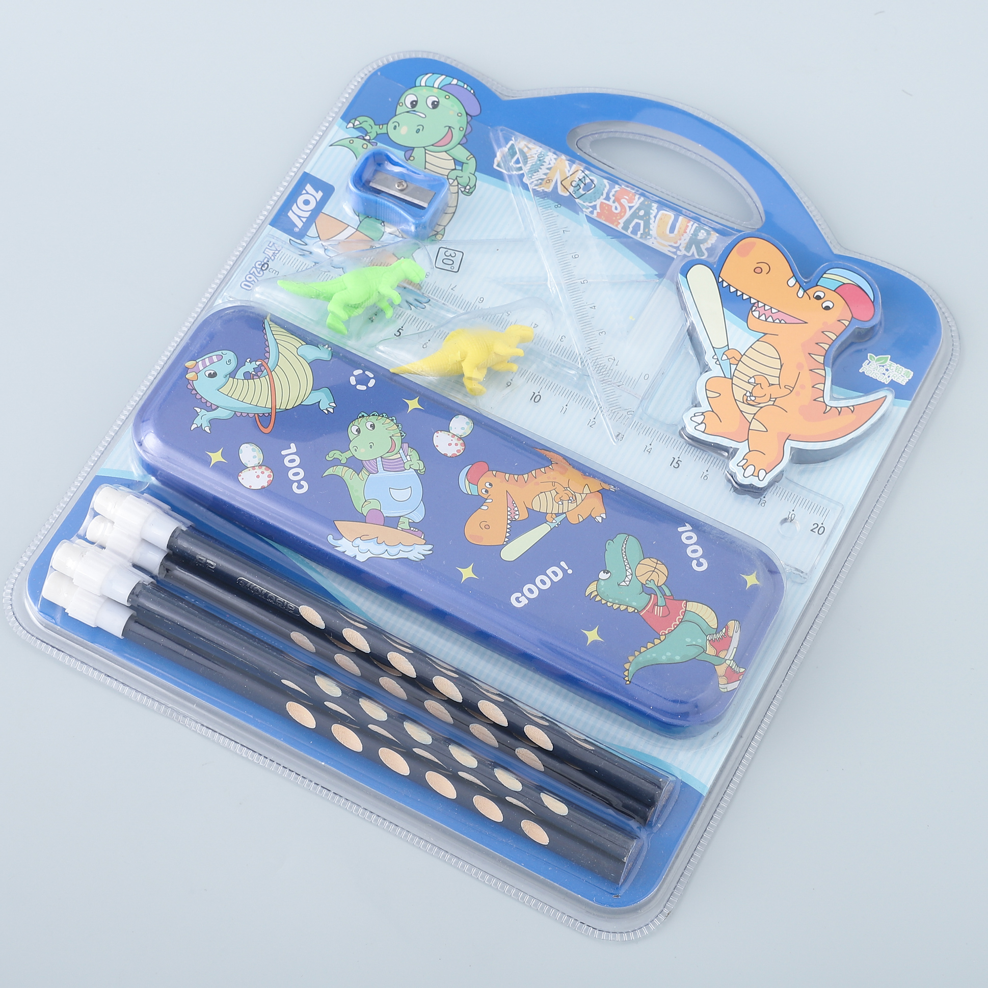ZOE Stationery Set Dinosaur Theme - Blue-picture-34