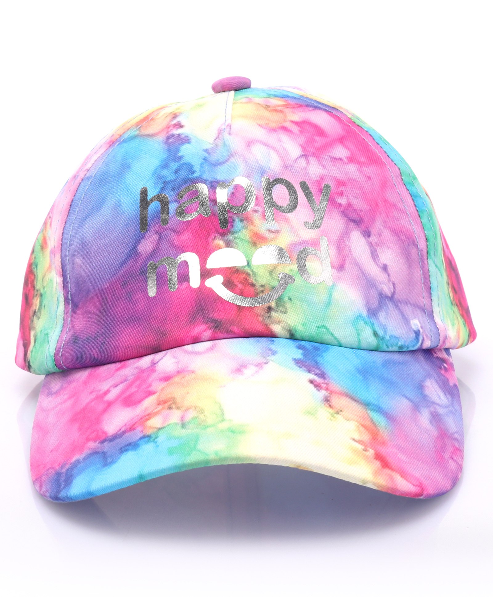 Babyhug Cotton Knit Summer Cap Tie & Die Pattern - Multicolour