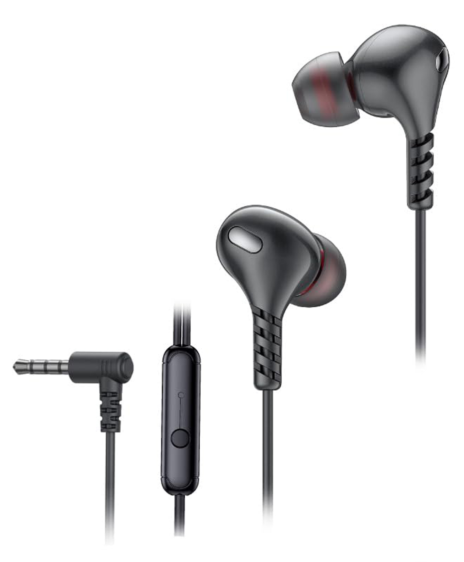 FINGERS SoundGlitz2 Wired Earphones 10 mm Neodymium Driver, Sturdy Cable with L Pin Connector, Built-in Mic, FREE Carry-on Zip Case-image-17