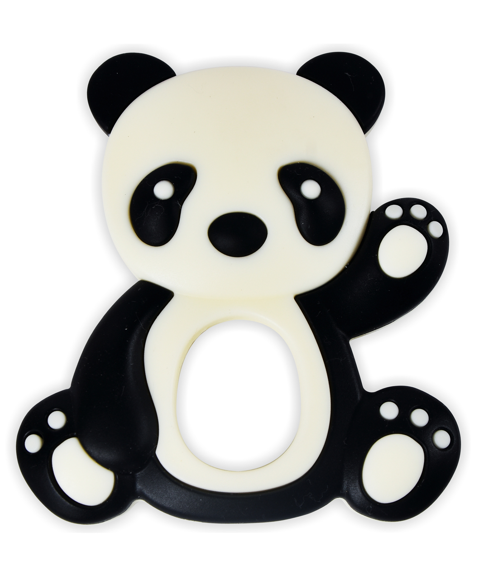 Littloo Baby Teether (Black) Gentle Relief with Adorable Cuddliness!-image-48
