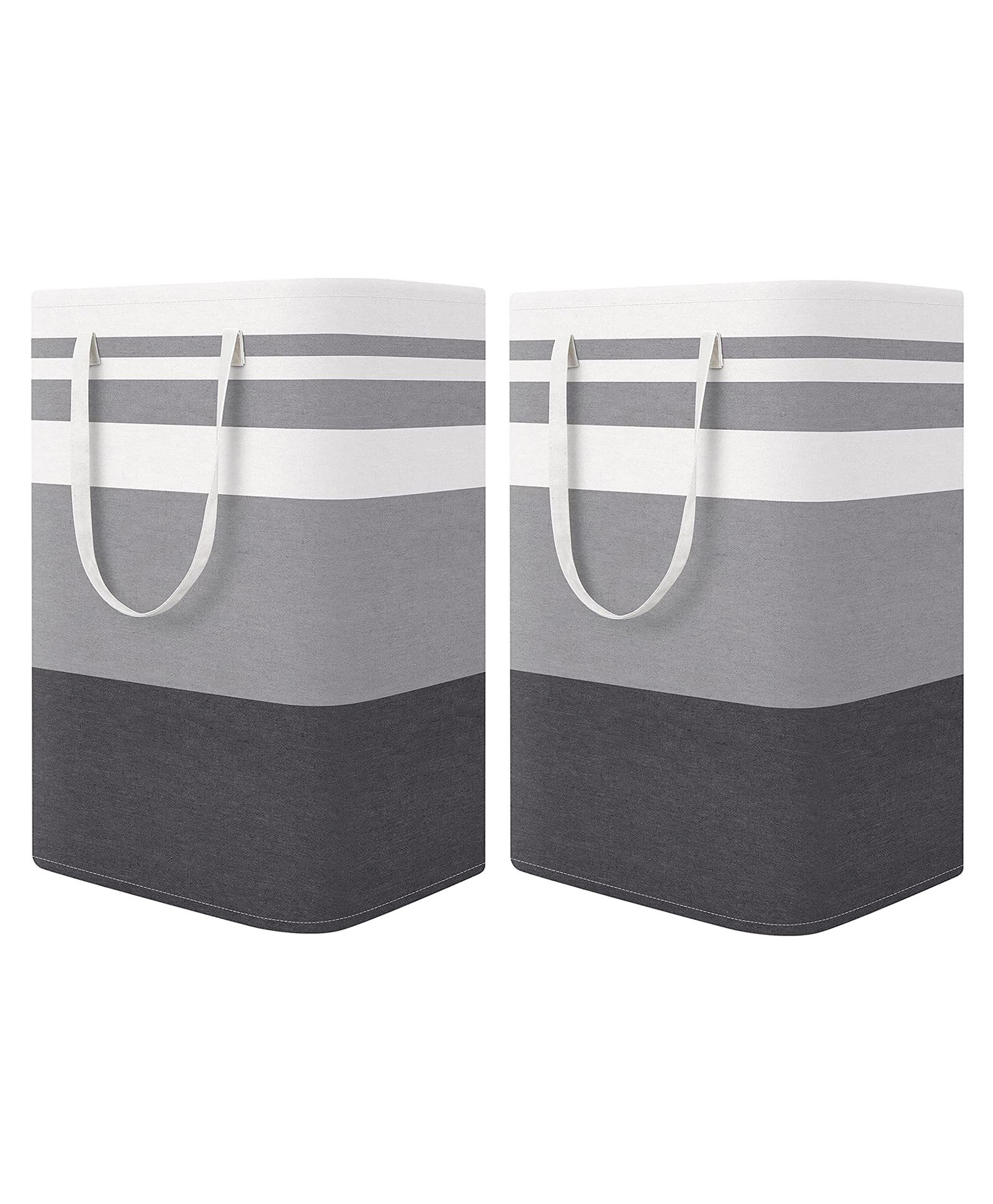 House of Quirk Laundry Hamper Collapsible Large Laundry Baskets with Easy Carry Handles  Set of 2-image-16