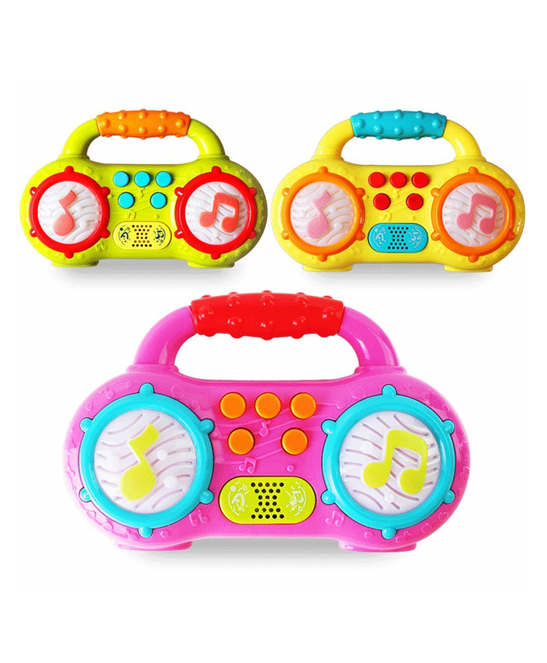 YAMAMA Musical Mini Multi-fuctional Radio With Different Modes And Animal Sound Lights Early Educational Musical Toys For Kids  (Pack of 1 - Color May Vary)-image-2