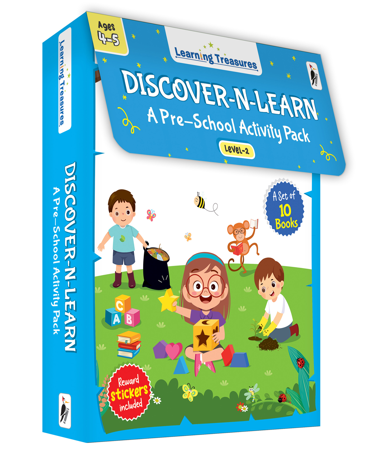 woodpecker books Learning Treasures Discover-N-Learn (Set of 10 Books)-picture-23