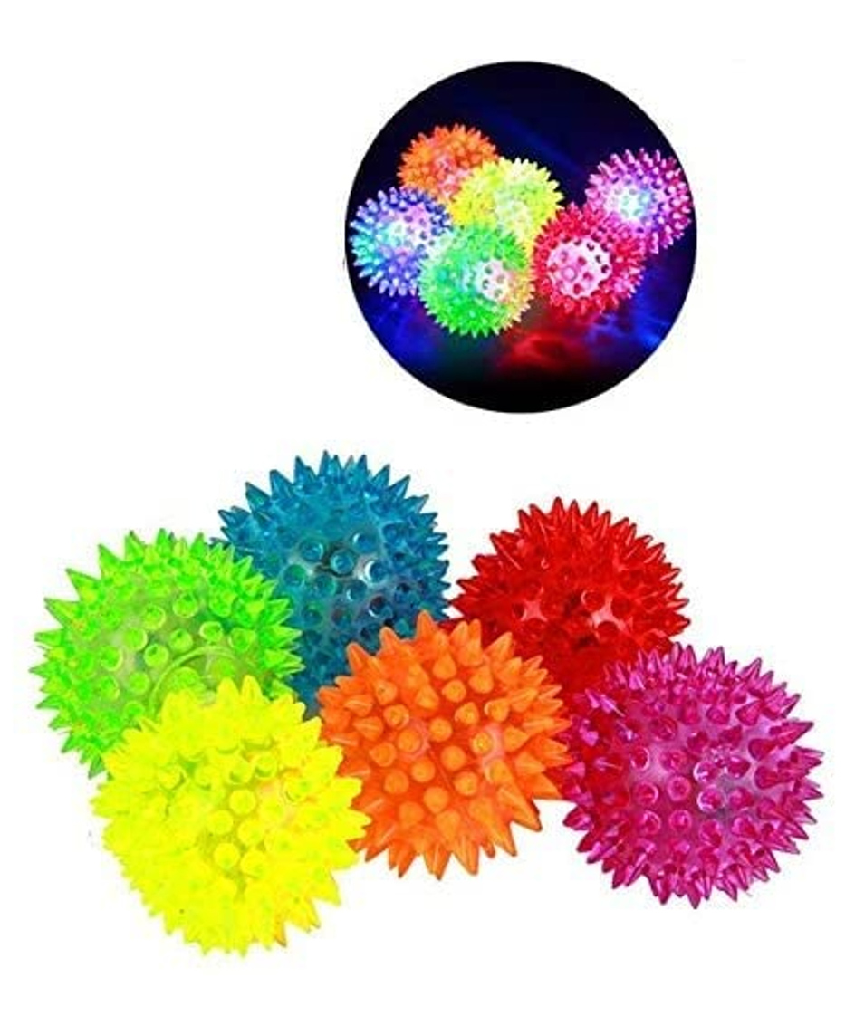 Azhari Led Squeeze Ball Stresss Relief Pack of 3- Multicolor-picture-22
