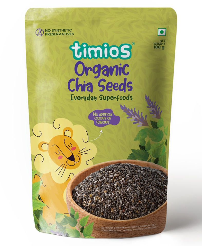 timios 100% Organic Immunity Booster Chia Seeds - 100 g-image-37