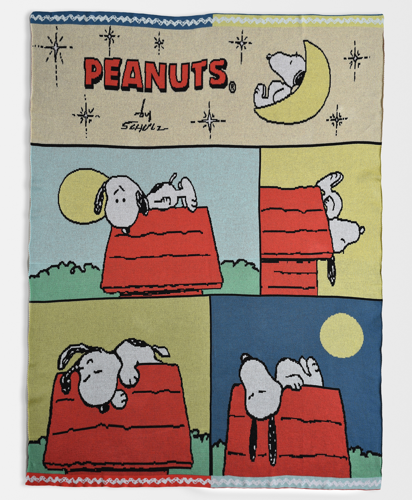 Mi Arcus Peanuts Knitted Mini Me Blanket Multi-image-30