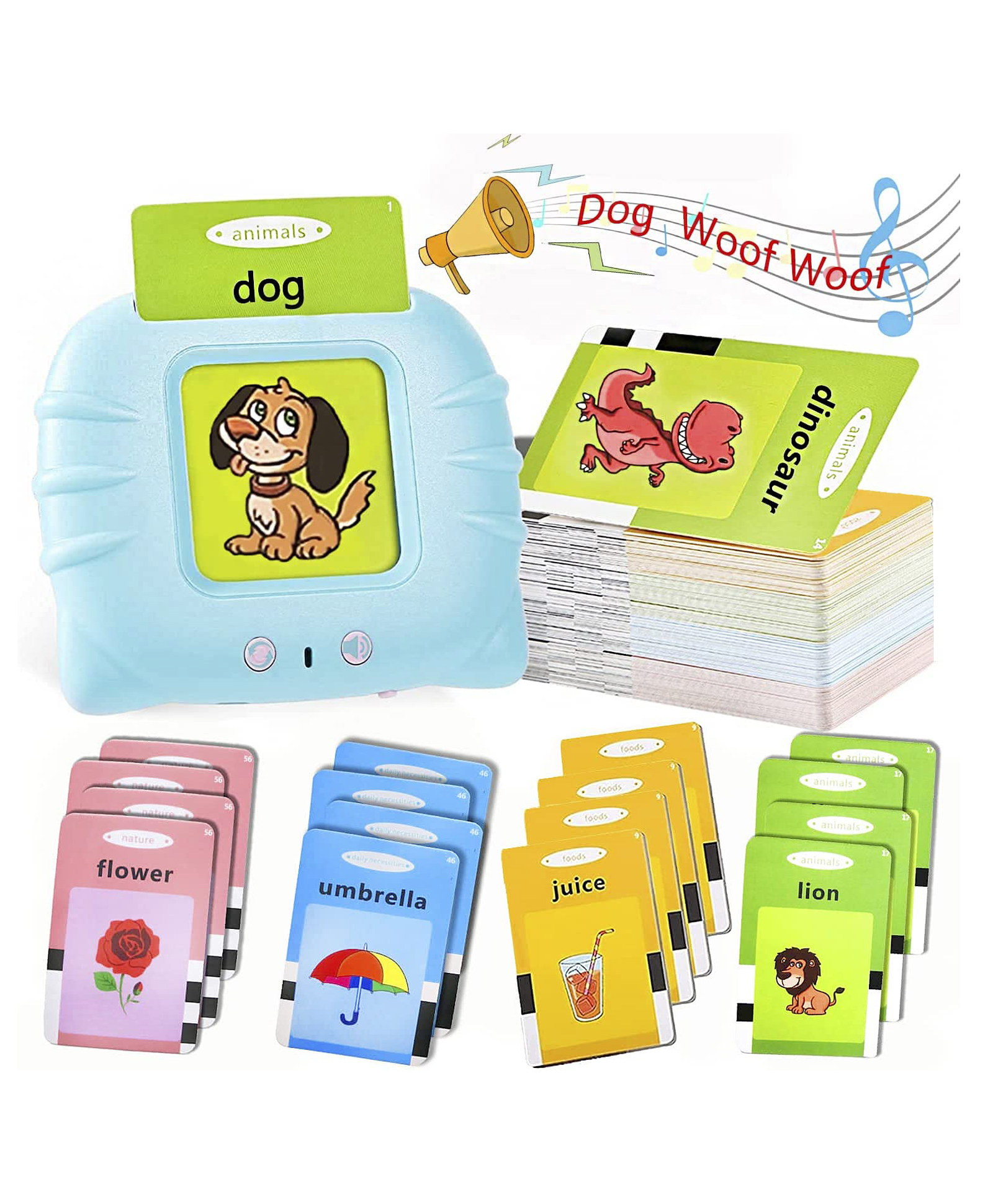 AZhari Educational Flash Card Reader- Multicolour-image-22
