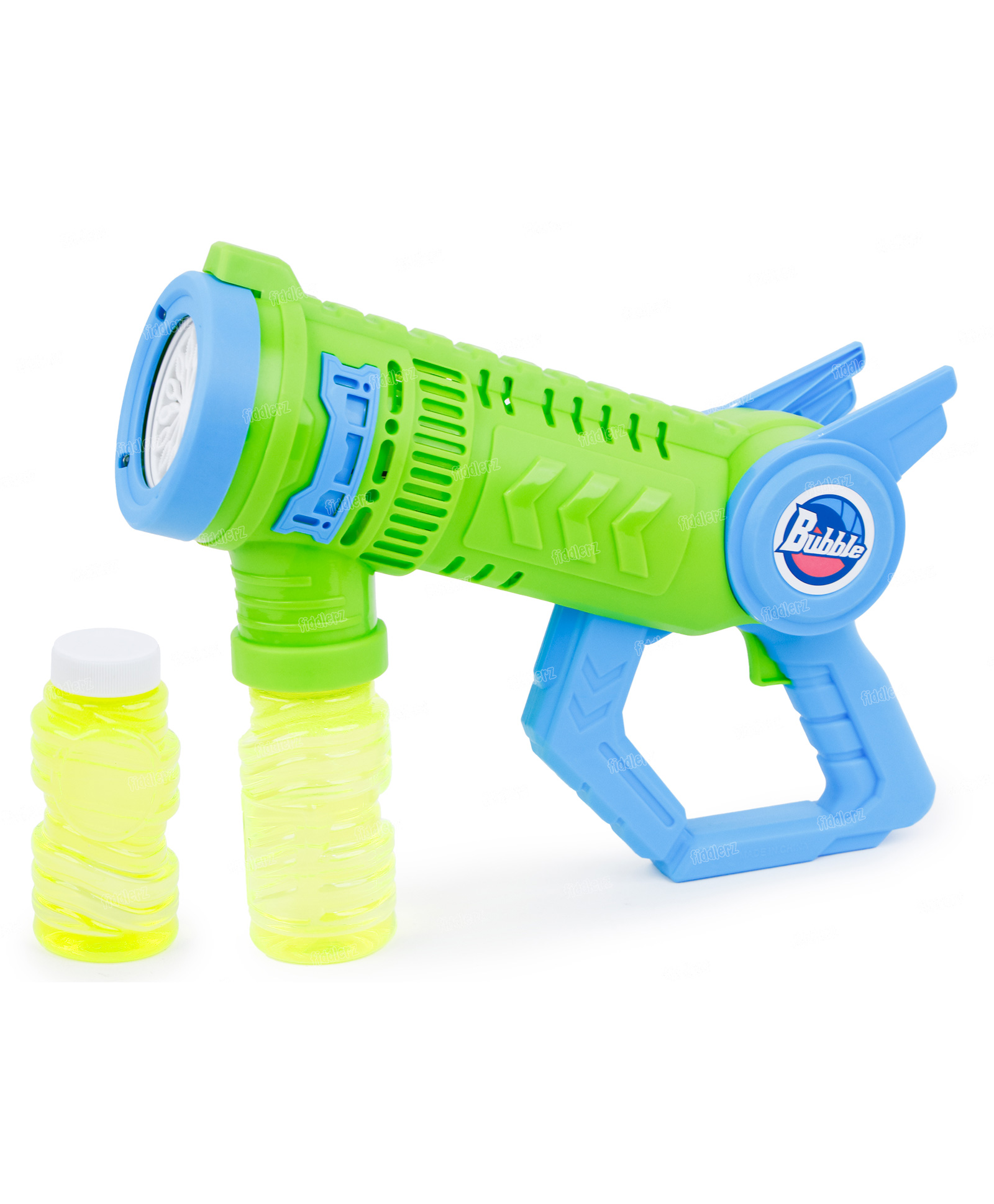 Fiddlerz Bubble Gun Big Size Holes with Bubble Solution Rocket Bubble Making Machine Outdoor Toys for Kids-picture-17