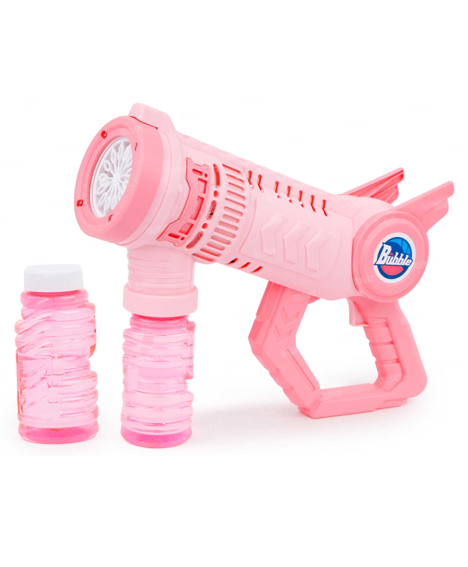 Fiddlerz Bubble Gun Big Size Holes with Bubble Solution Rocket Bubble Making Machine Outdoor Toys for Kids-picture-28