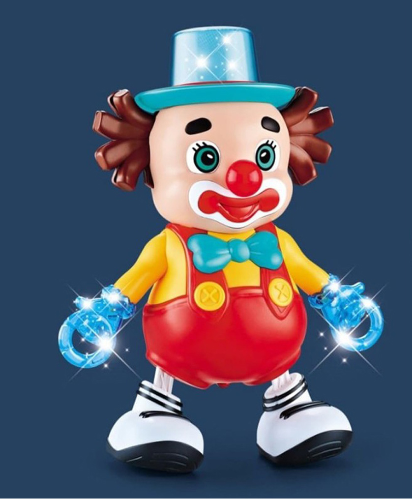 NEGOCIO Dance Clown Toys Dance Robot Toys With Sound Function And Lights - COLOR MAY VARY-image-42