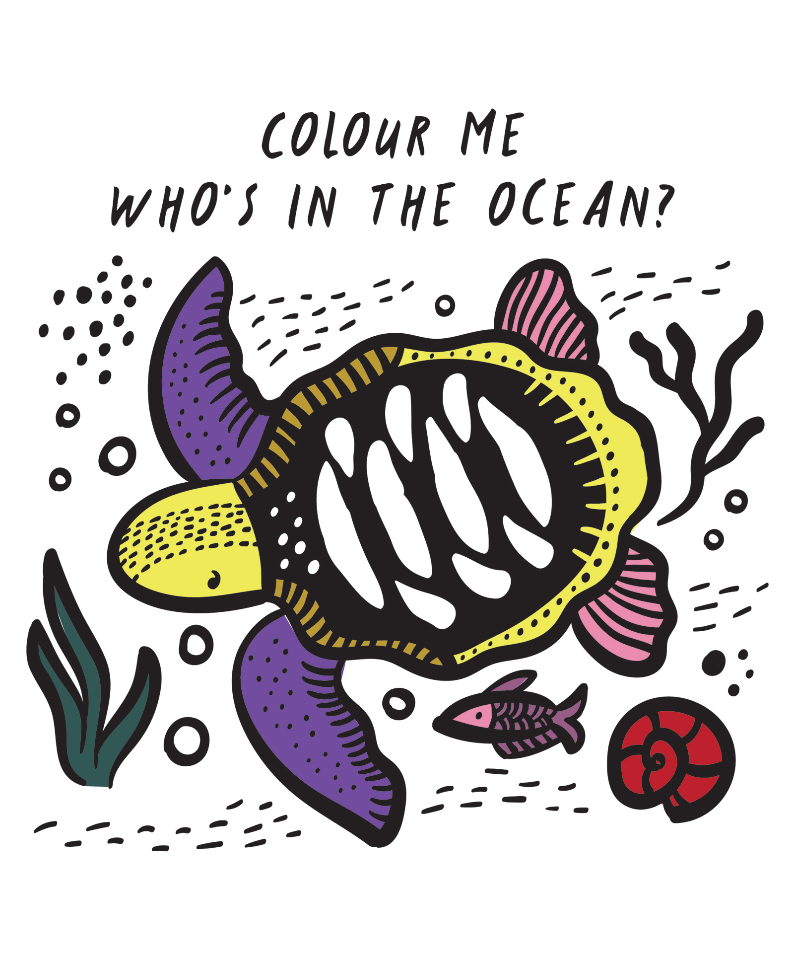 quarto Colour Me: Who's in the Ocean - English-picture-23