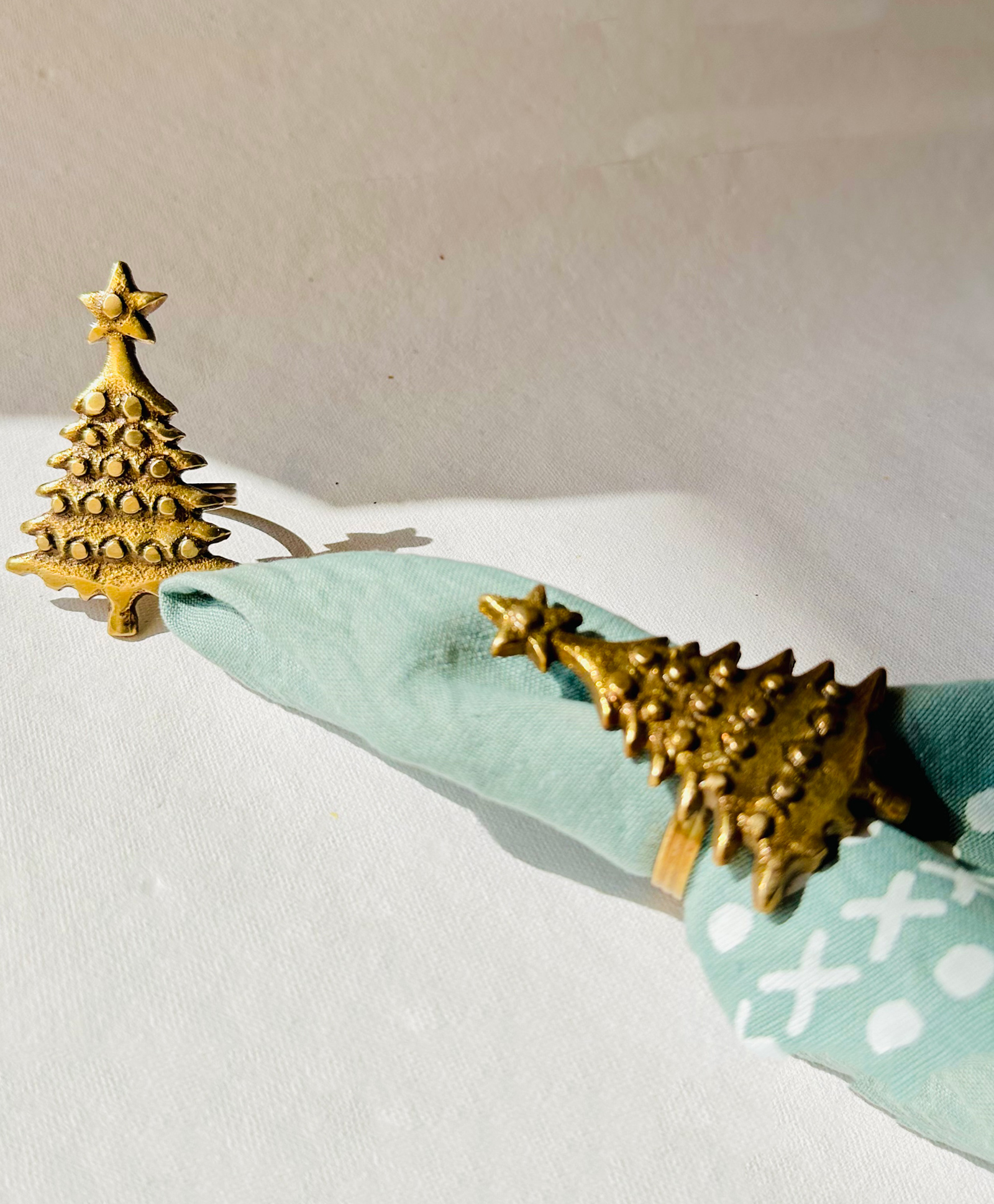 Pravaah India Sanobar Tree Napkin Rings - Set of 2-image-8
