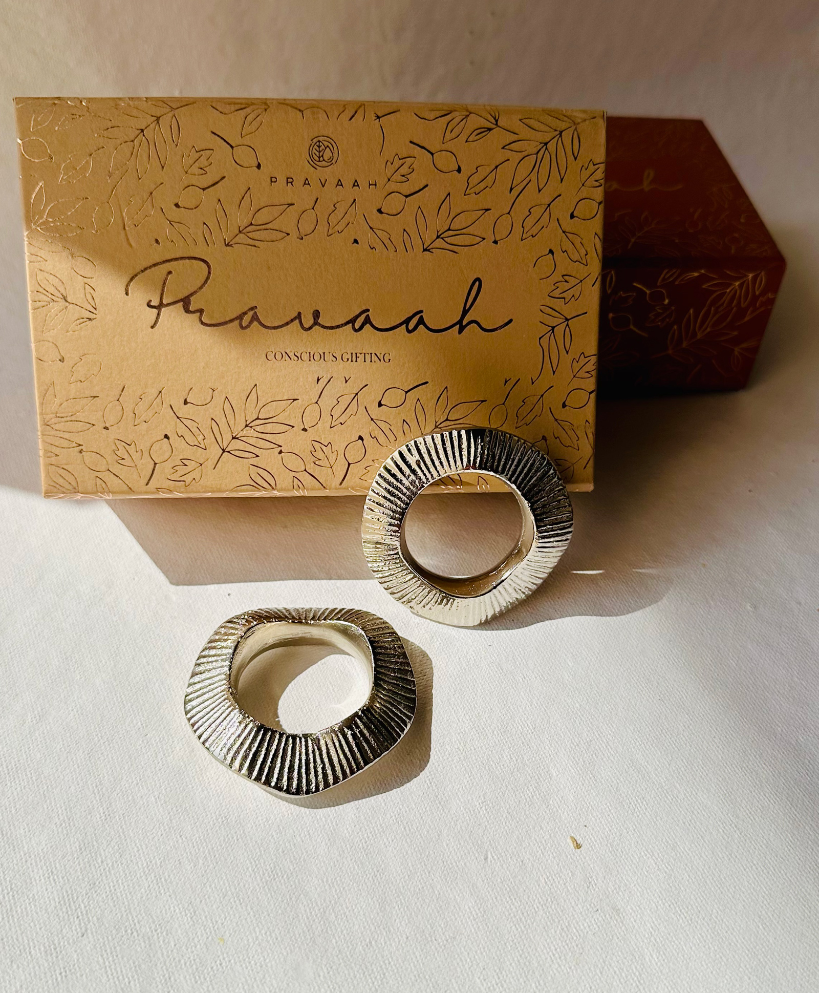 Pravaah India Gehna Napkin Rings - Set of 4-image-19