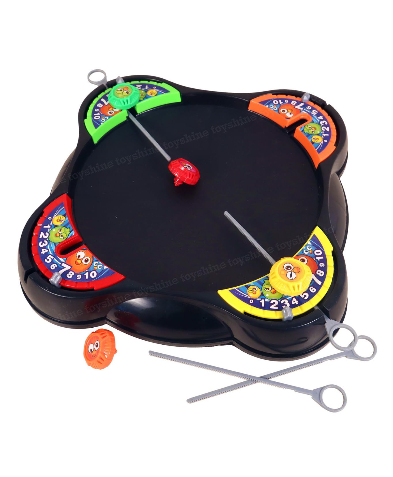 Toyshine Cool Top Fusion Battle Spinning Tops Battling Top Stadium Blade Battle Set - Multicolour-image-34