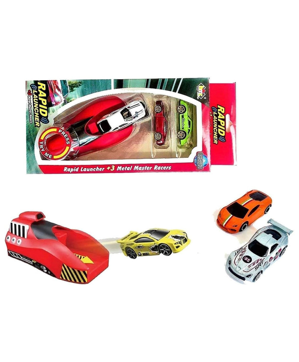 ARCADE TOYS Metal Die-cast Car with Rapid Launcher for Kids - Colour may vary-image-17