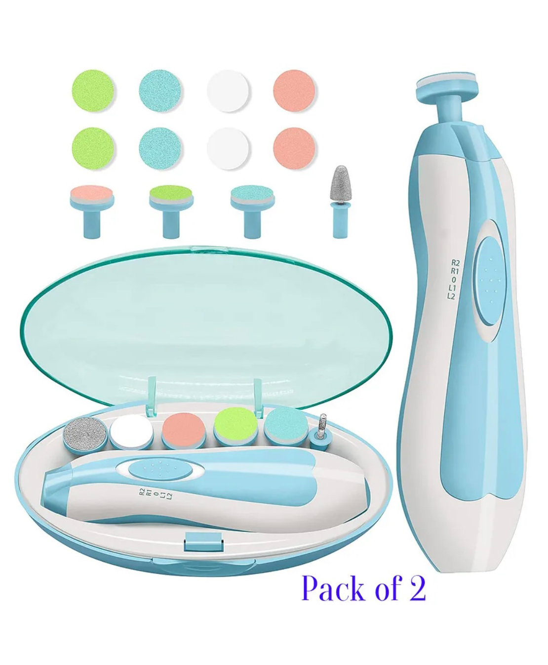 ARCADE TOYS Baby Nail Trimmer for Kids(Pack of 2) - Blue-picture-3