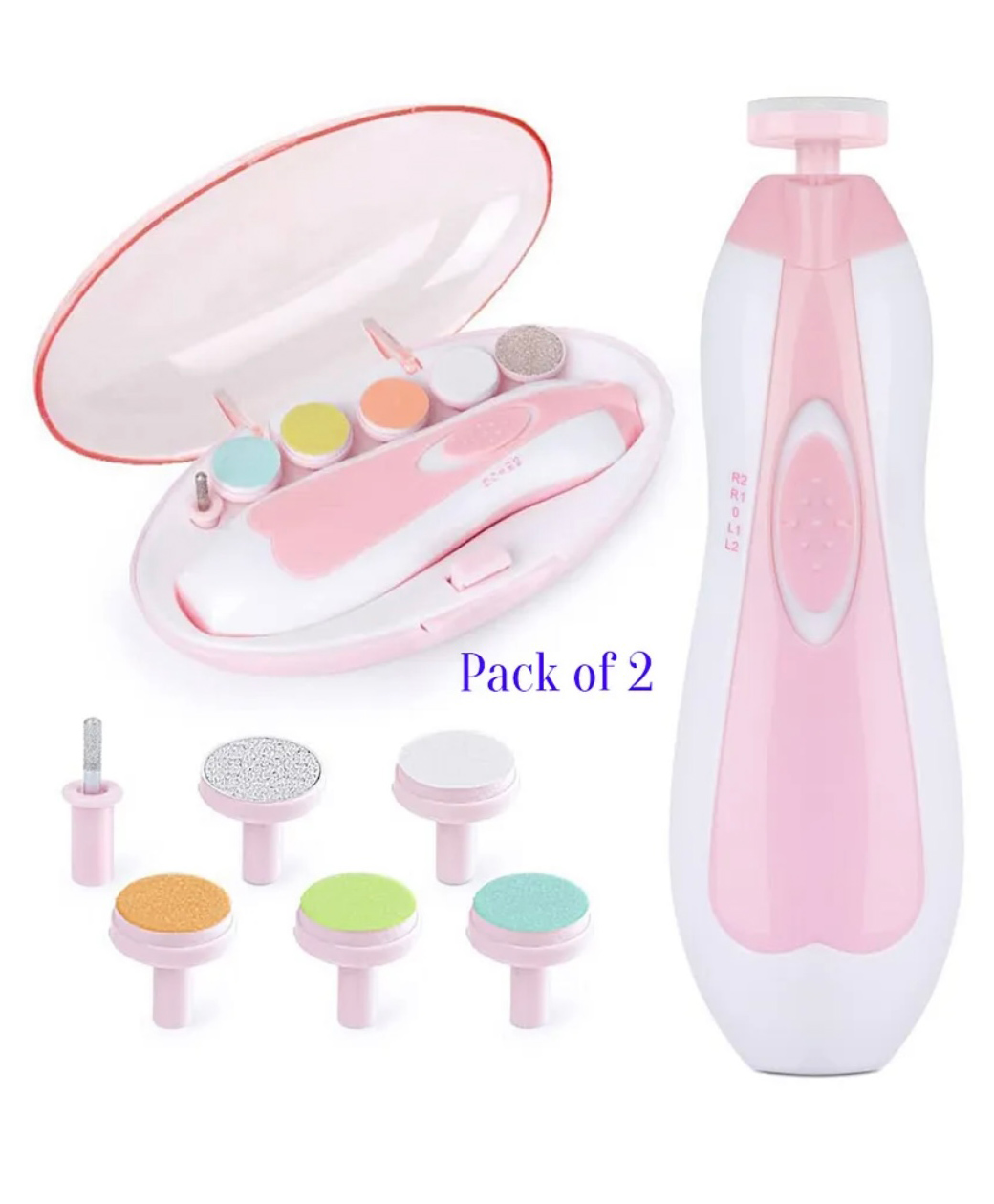 ARCADE TOYS Baby Nail Trimmer for Kids(Pack of 2) - Pink-picture-4
