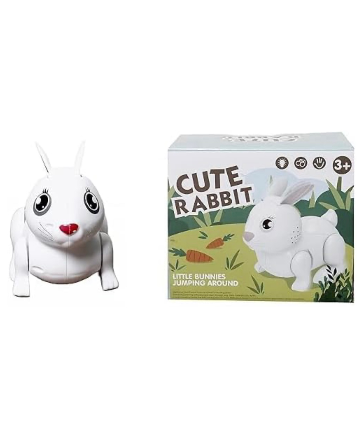 ARCADE TOYS Cute Walking Musical Rabbit Toy for Kids - Colour may vary-picture-5