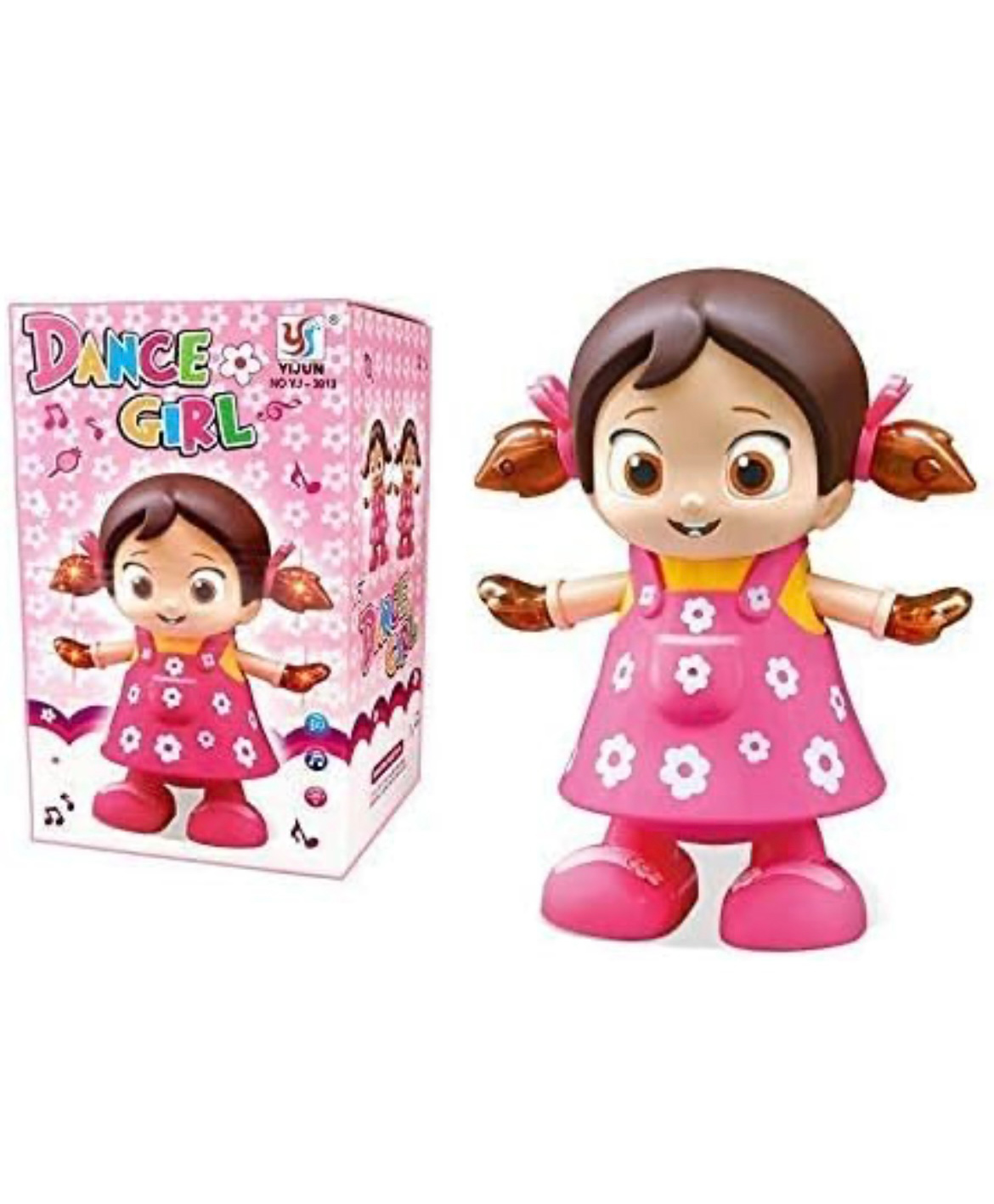 ARCADE TOYS Dancing & Musical Doll Toys with Flash Light for Kids - Multicolour-picture-6